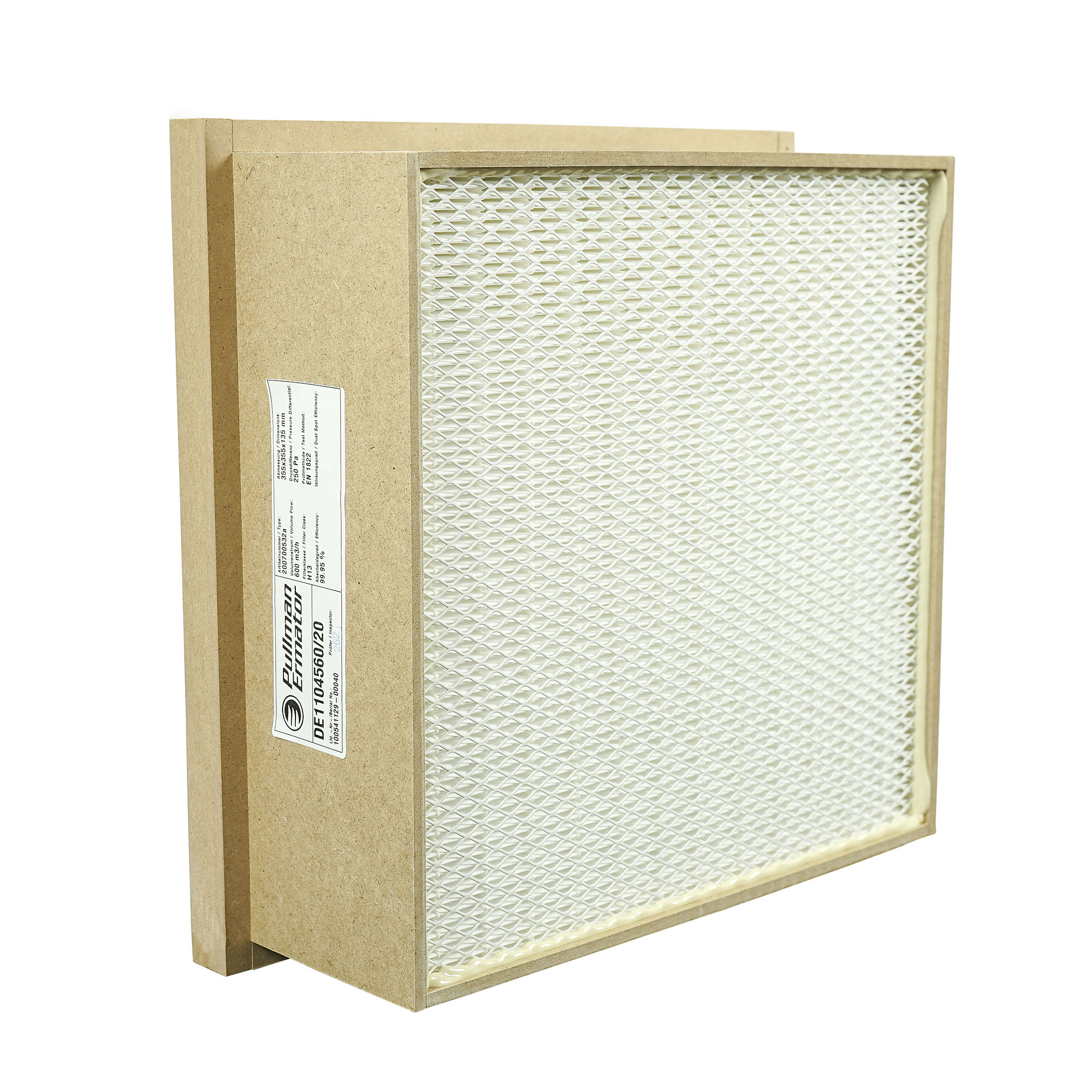 HEPA 13 Filter für Bau-Luftreiniger Pullman Ermator A700