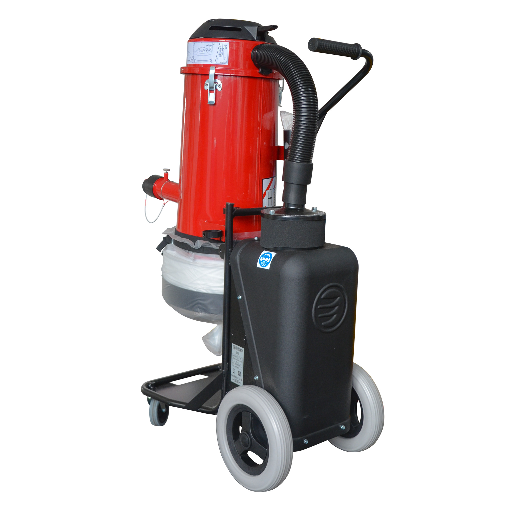 Pullman Ermator S13 Staubsauger Staubabscheider mit HEPA H13