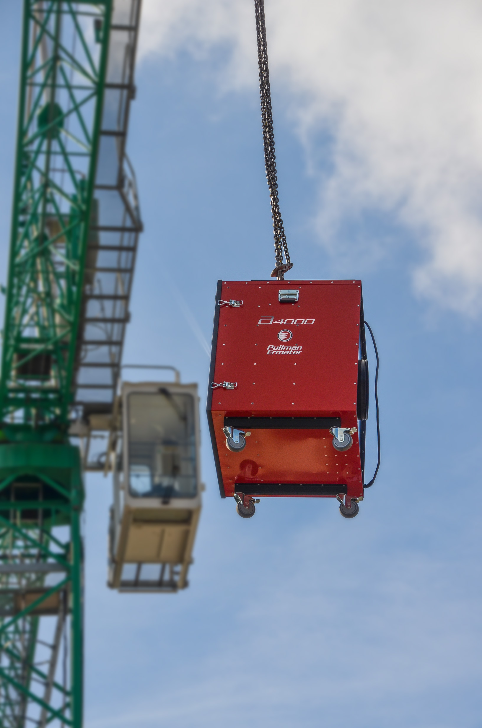 Bau-Luftreiniger Pullman Ermator A4000 mit HEPA 13 Filter