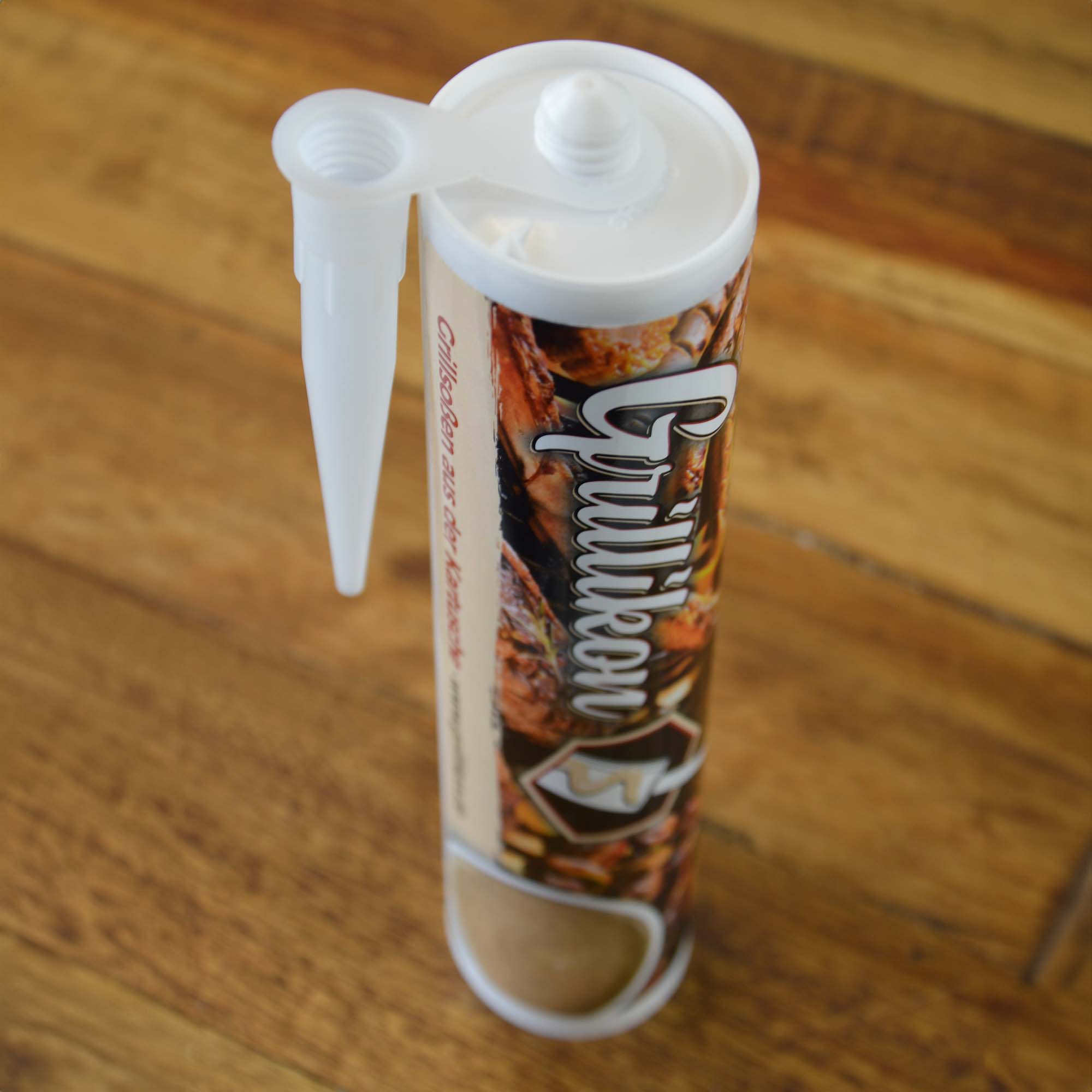 Grillikon Kartuschenbarbecue weiße BBQ Soße in 300 ml Kartus