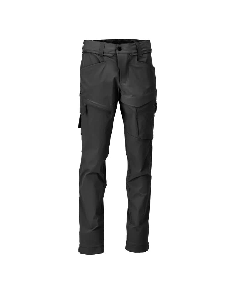 MASCOT® CUSTOMIZED Funktionshose anthrazitgrau 90C47, robuste Arbeitshose mit mehreren Taschen für professionelle Arbeitsbekleidung