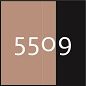 Farbmuster 5509 in Rosé-Beige mit schwarzem Vergleichsfeld – Produktansicht zur Farbauswahl