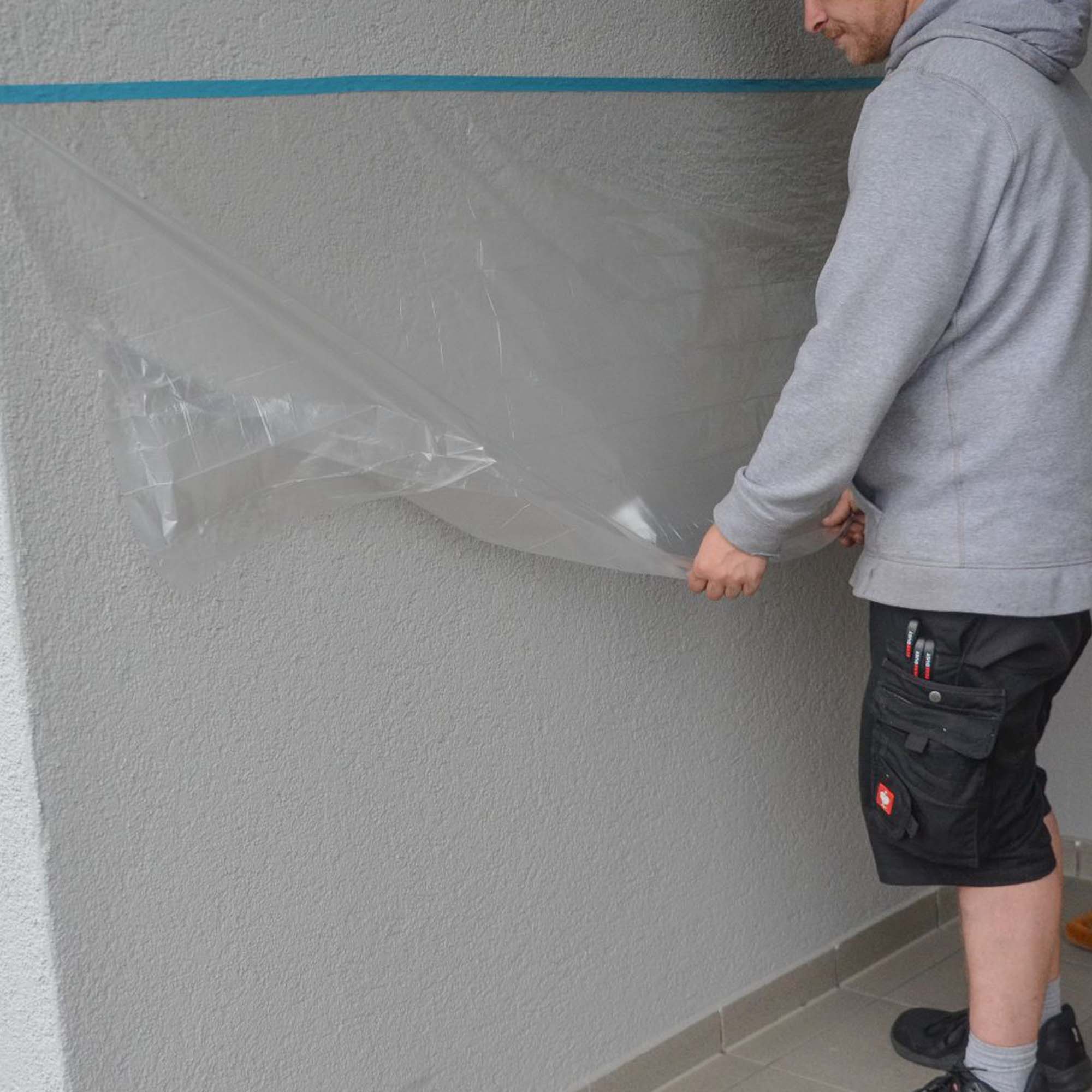 Anwendung Zero Dust Gewebe-Kombi-Mask mit HDPE Folie