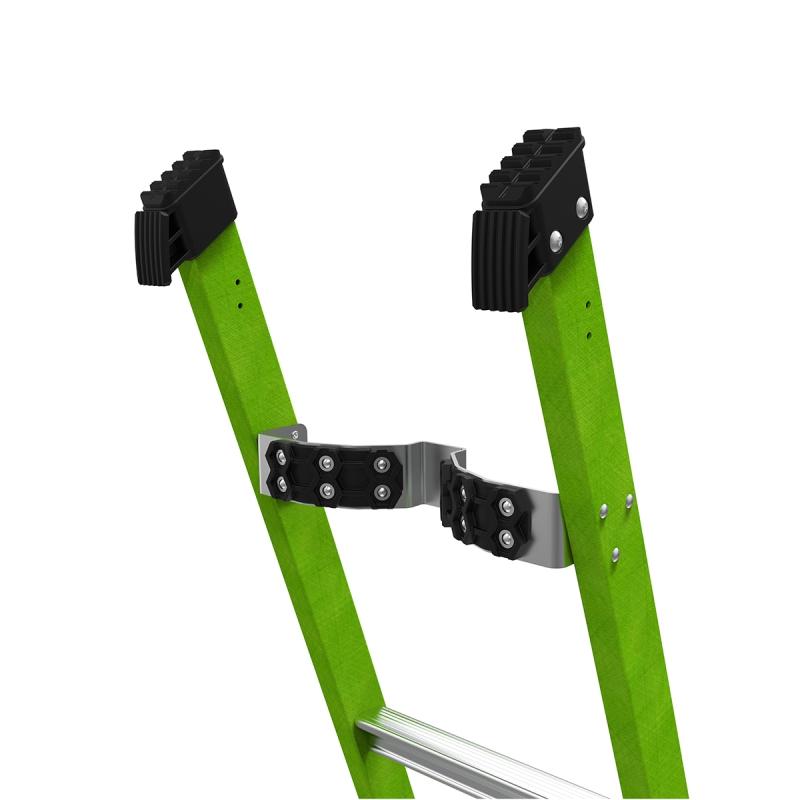 KING KOMBO 3-in-1 Fiberglasleiter mit Wall Pad