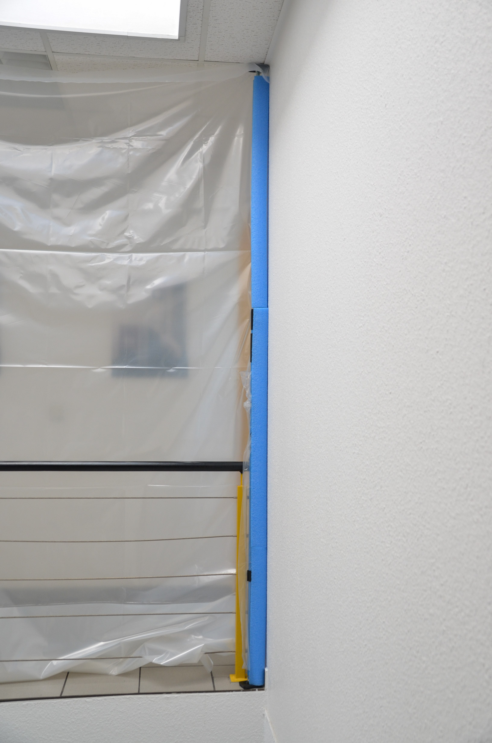 Zero Dust Staubschutzwand Set Renovierung 2,90 m x 5,00 m