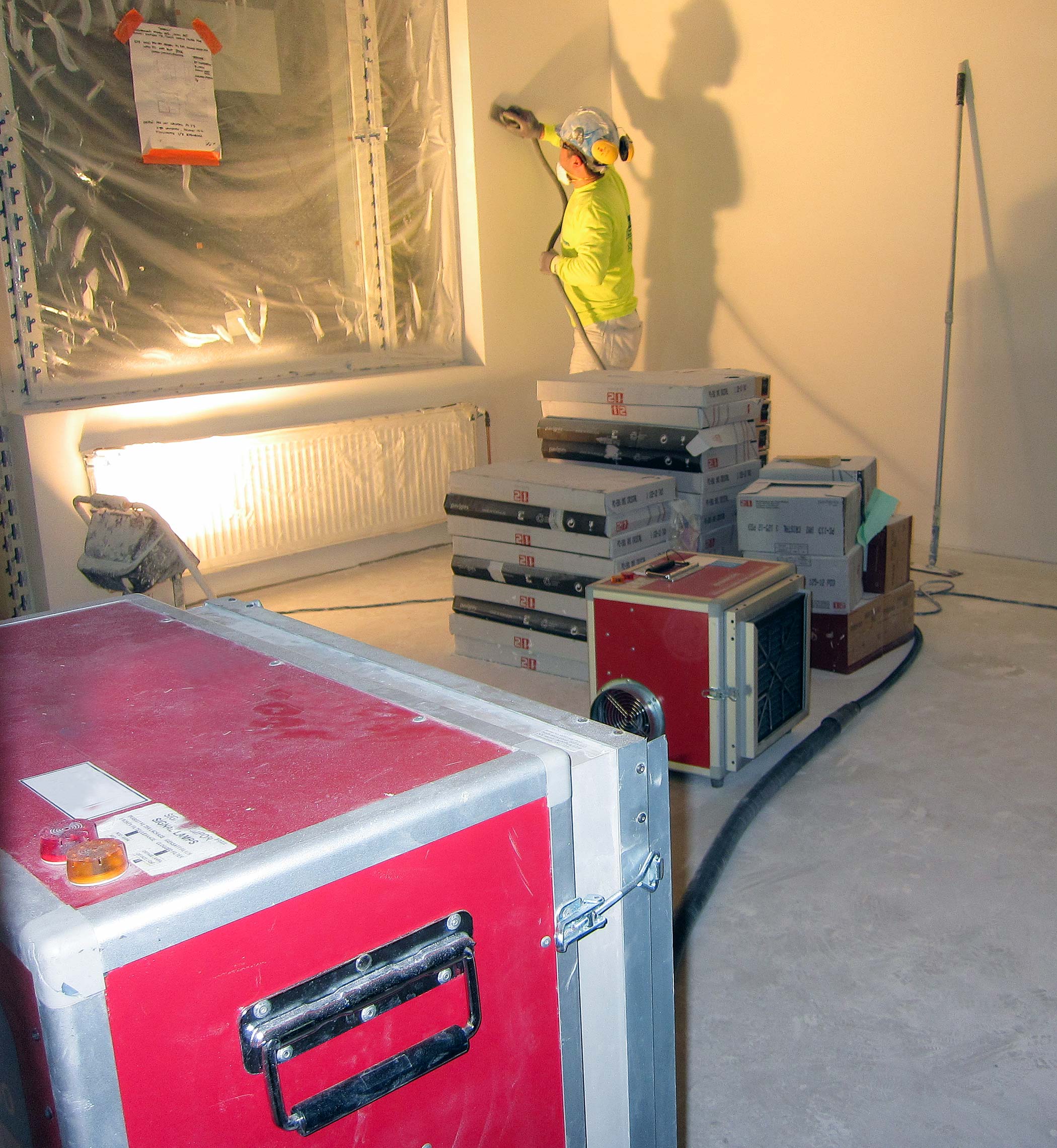 Bau-Luftreiniger Pullman Ermator A1000 Paket mit Vorfiltern