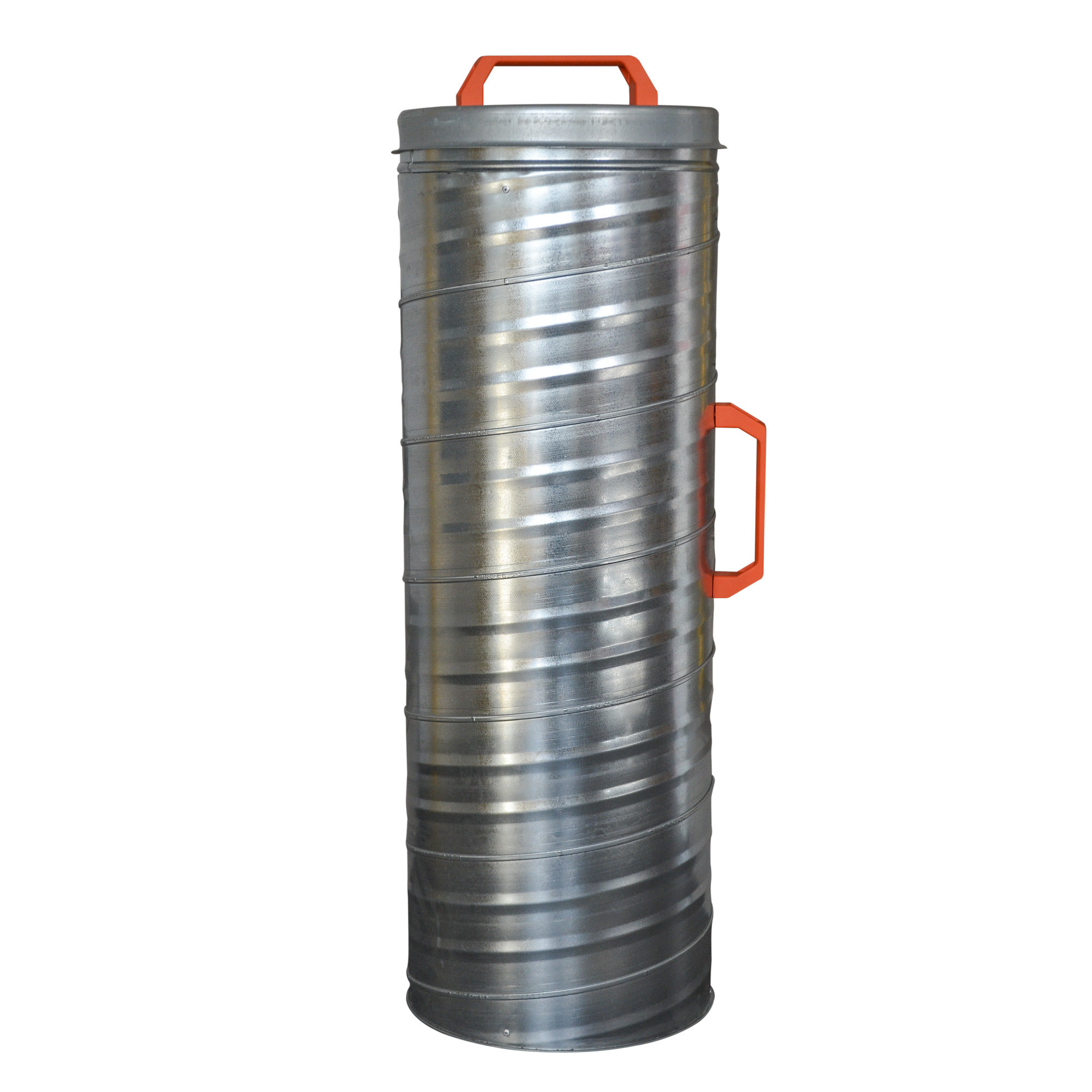 Zero Dust Schlauchbox aus Metall für Schläuche bis 280 mm