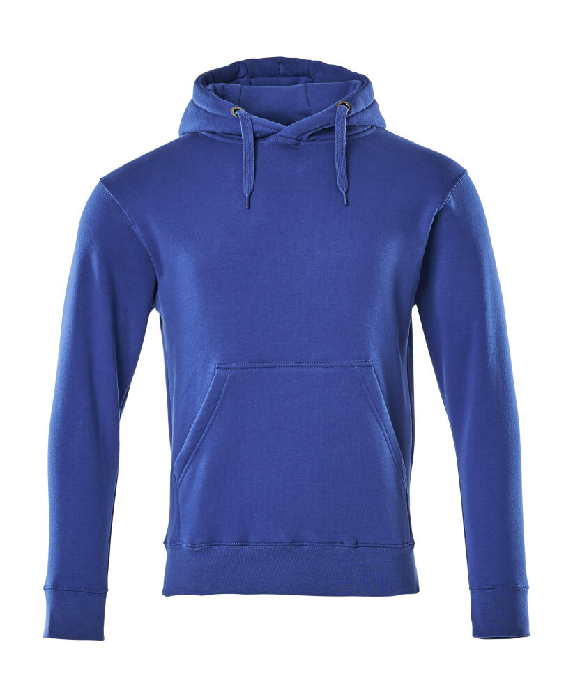 MASCOT® Revel CROSSOVER Kapuzenpullover in Kornblau, Arbeitsbekleidung mit Kapuze und Kängurutasche, Größe 2XL