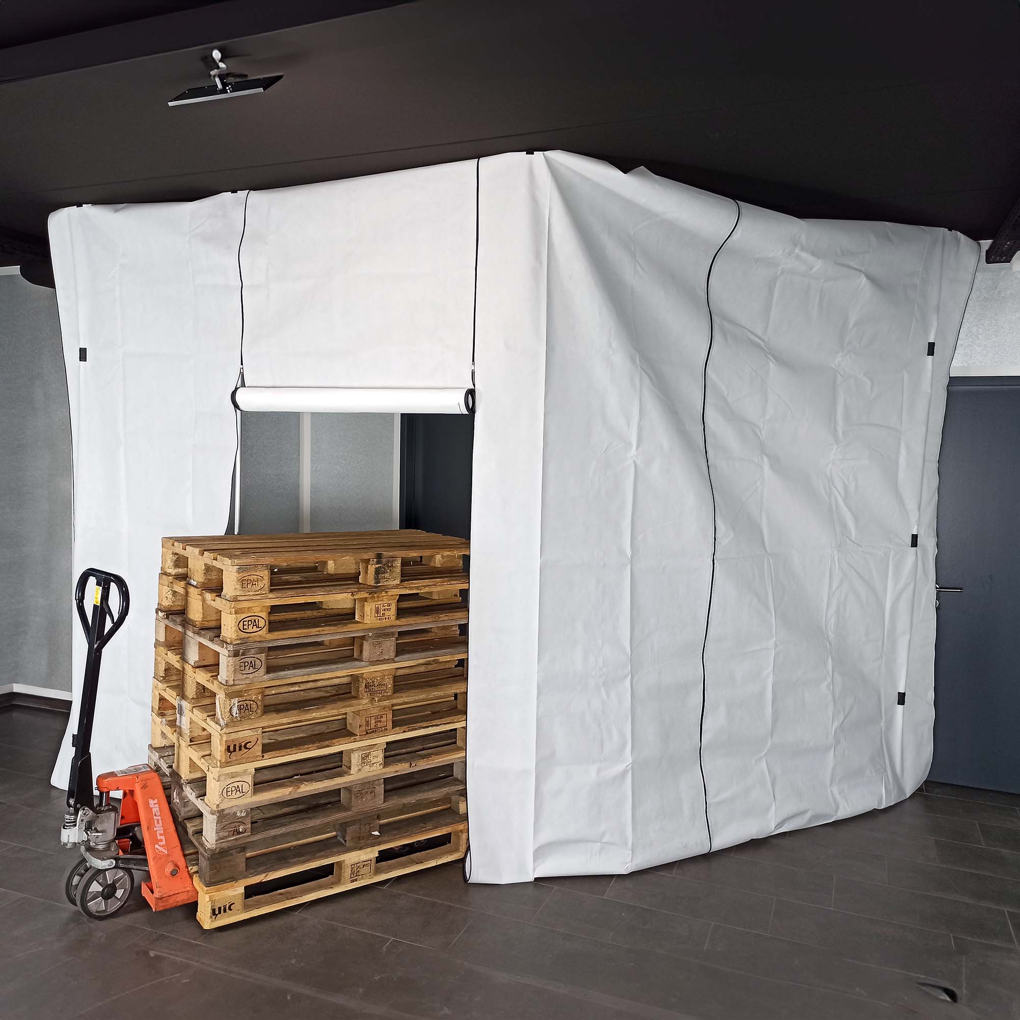 Zero Dust Vlies Staubschutztür-Wand MegaDoor 330x330 breiter