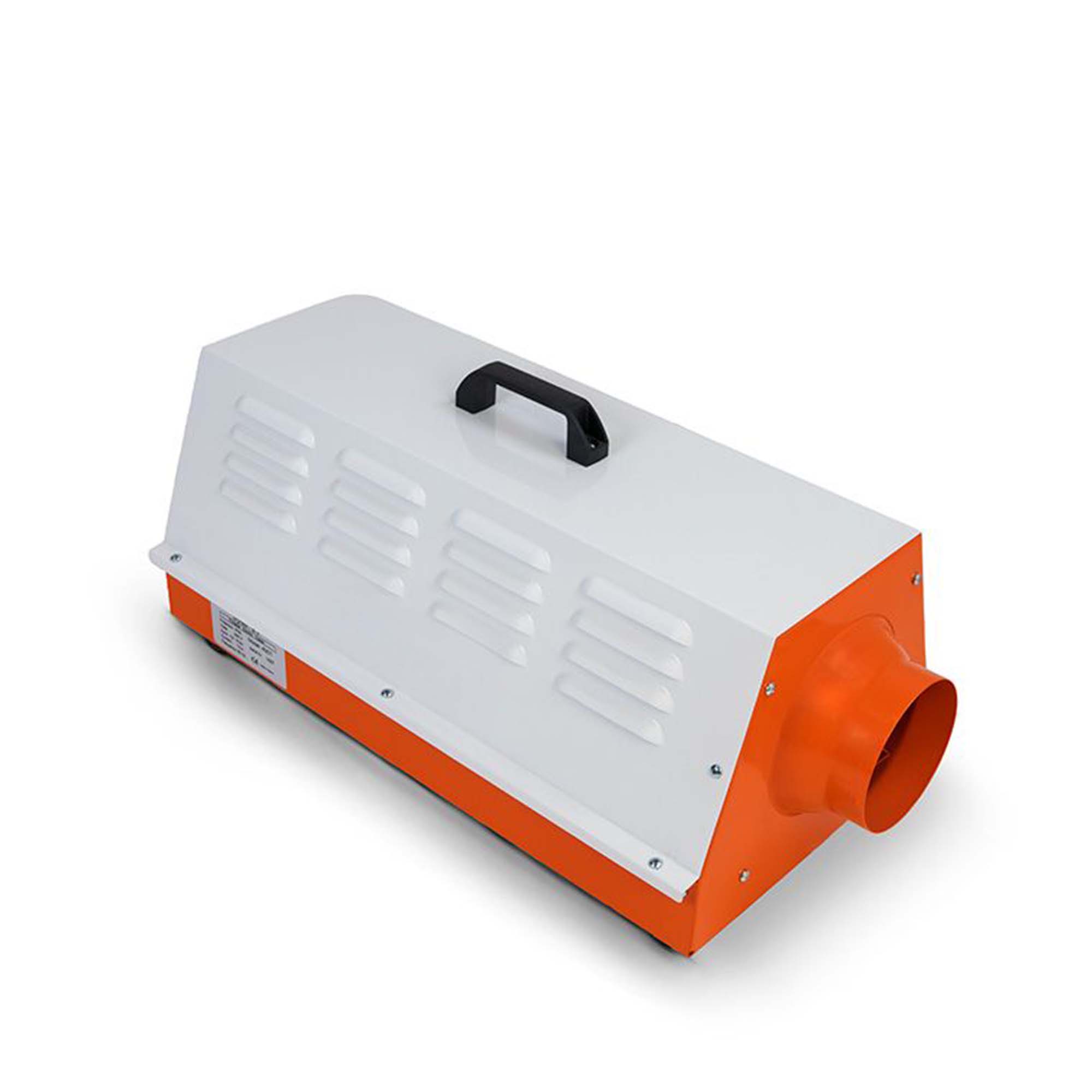 Zero Dust Bauheizer 9 kW 400 V mit Radialventilator und Schl