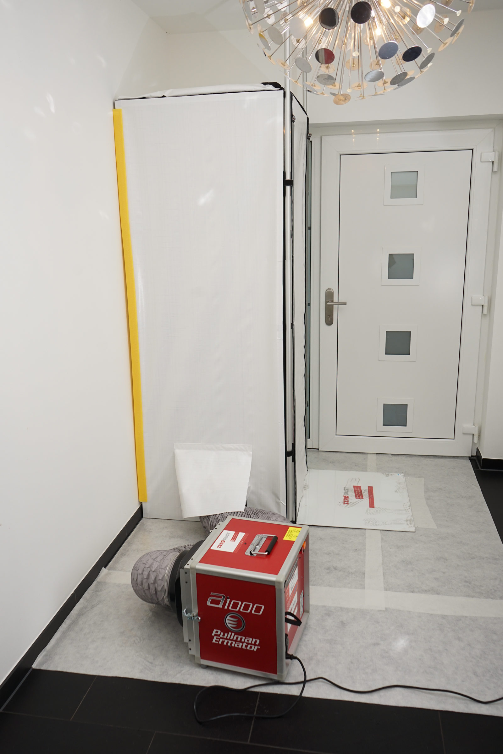 Bau-Luftreiniger Pullman Ermator A1000 mit HEPA 13 Filter im