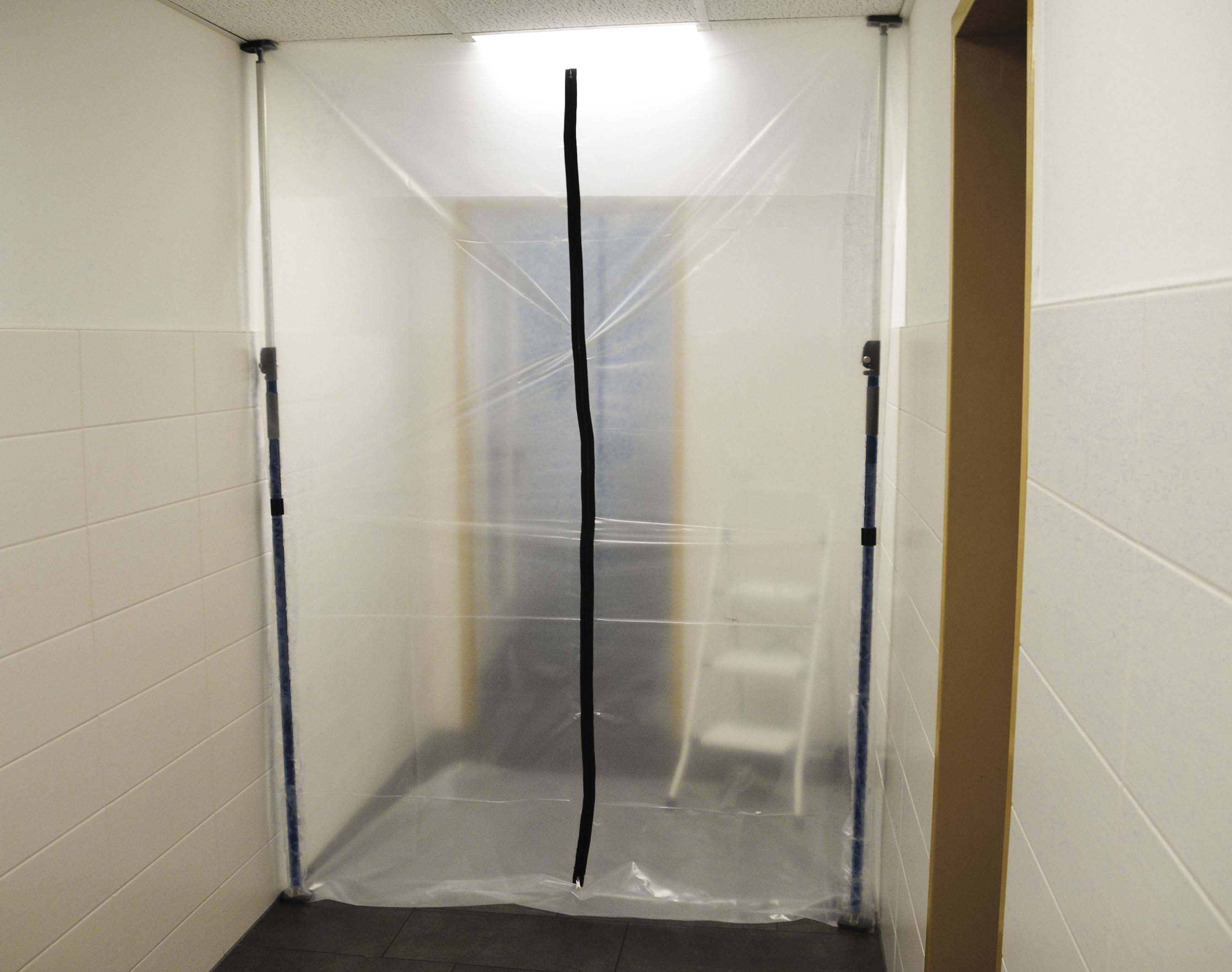 Zero Dust Staubschutzwand Set Renovierung 2,90 m x 5,00 m