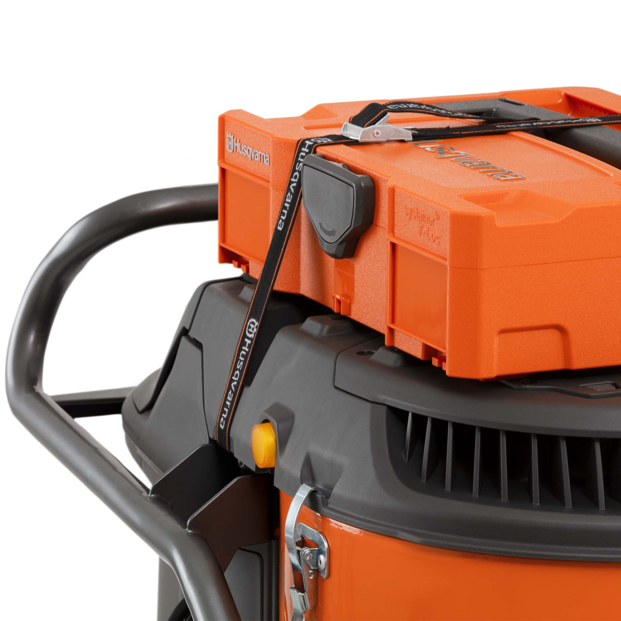 Detailansicht Husqvarna DE 130H Staubsauger Staubabscheider