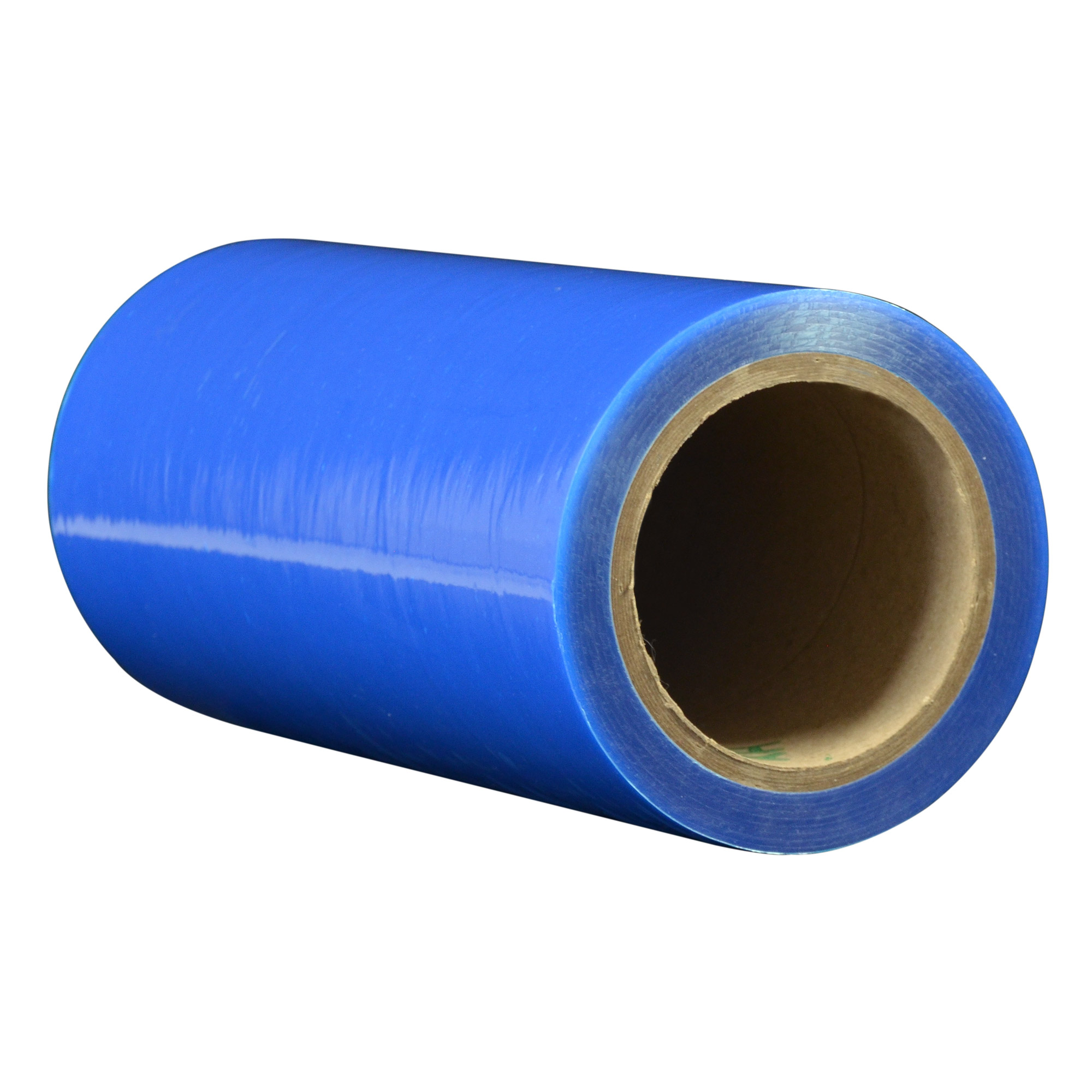 Blaue Zero Dust Schutzfolie selbstklebend für Glas und Fenst