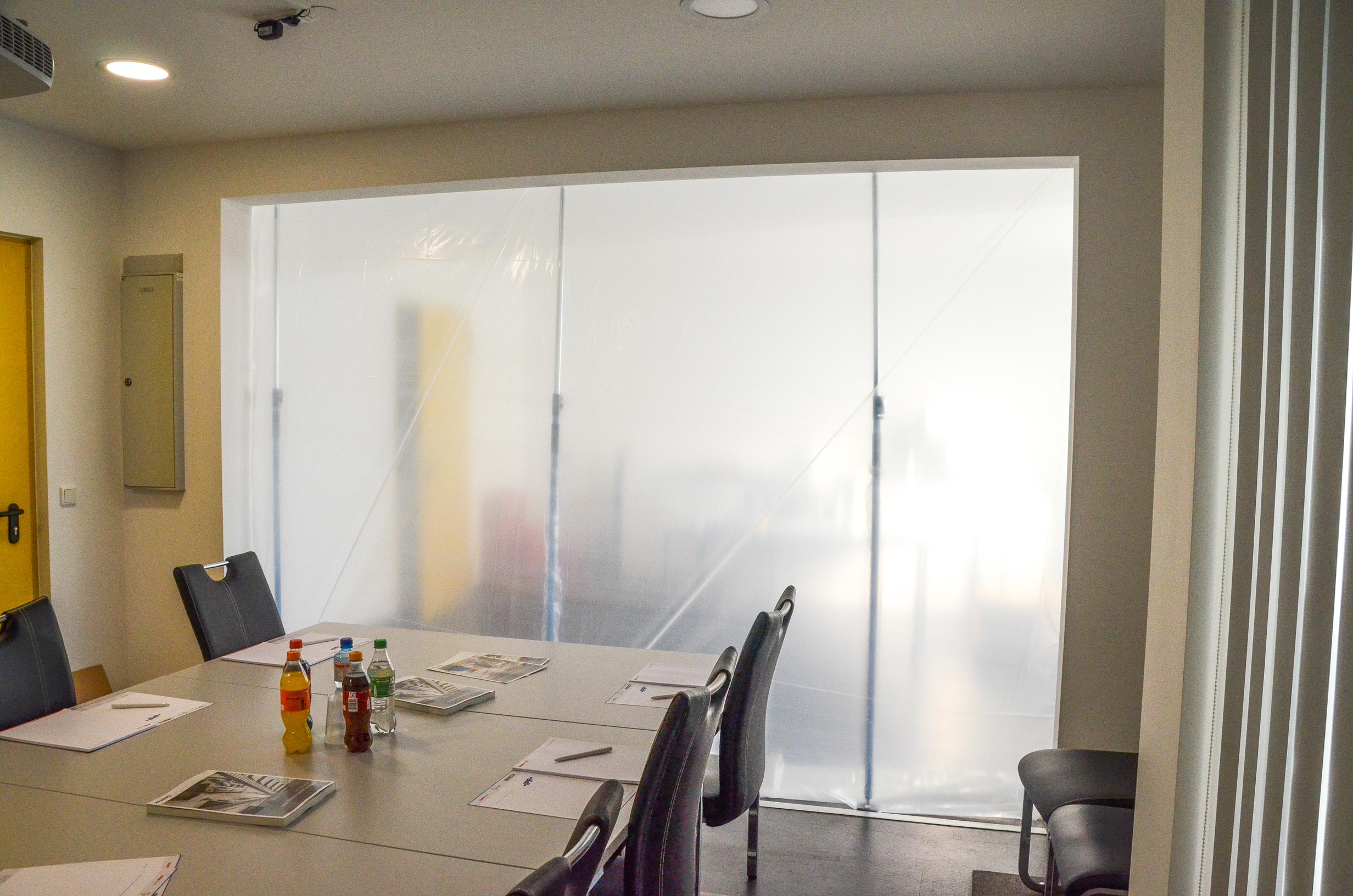 Zero Dust Staubschutzwand Set Renovierung 2,90 m x 5,00 m