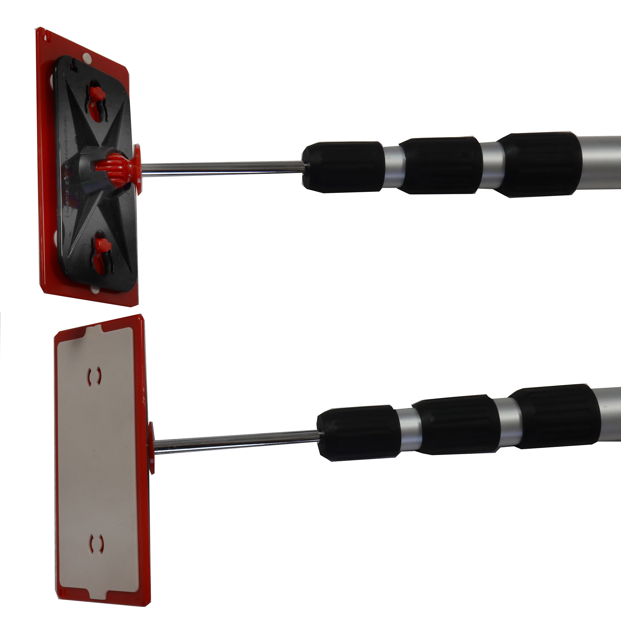 ZipWall Staubschutzwand Druckfeder-Teleskopstangen 2er Set b