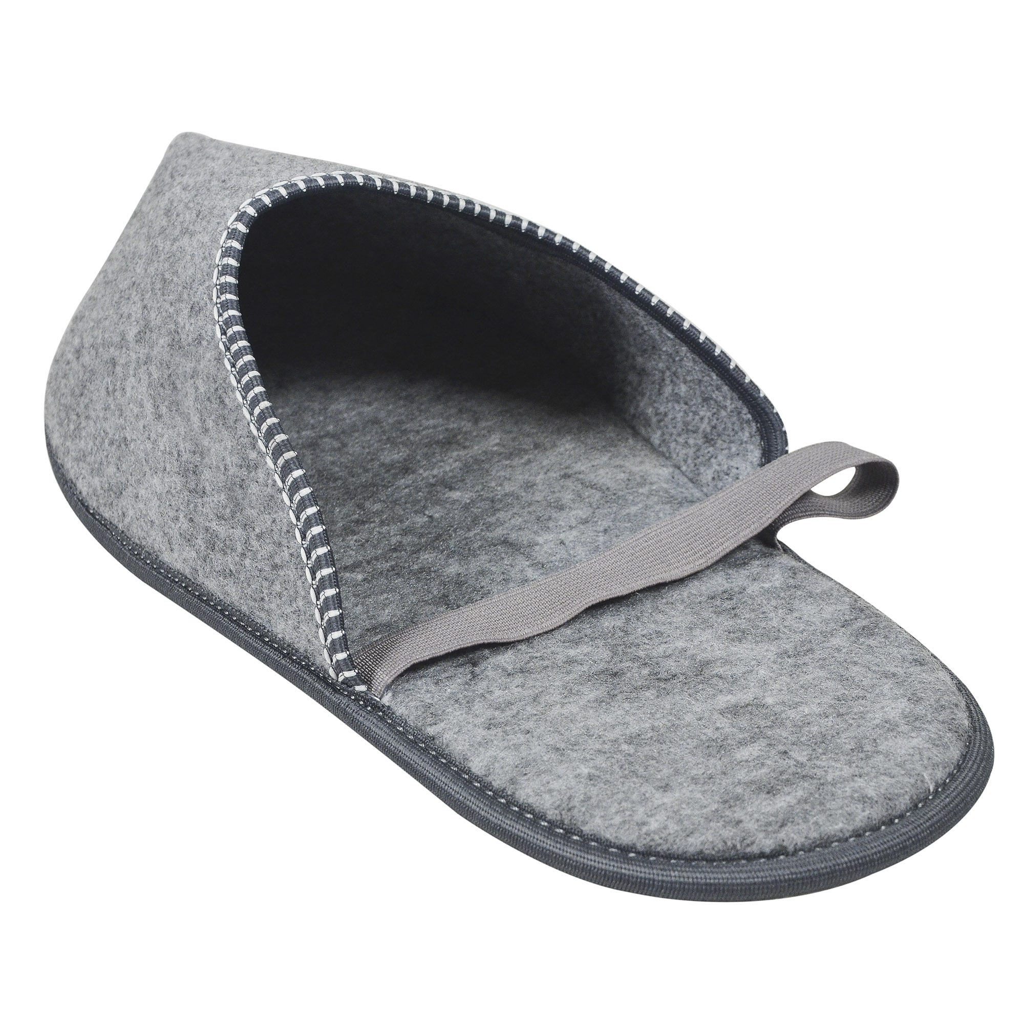 Museumspantoffel Filzüberziehschuh rutschsicher bis Größe 46
