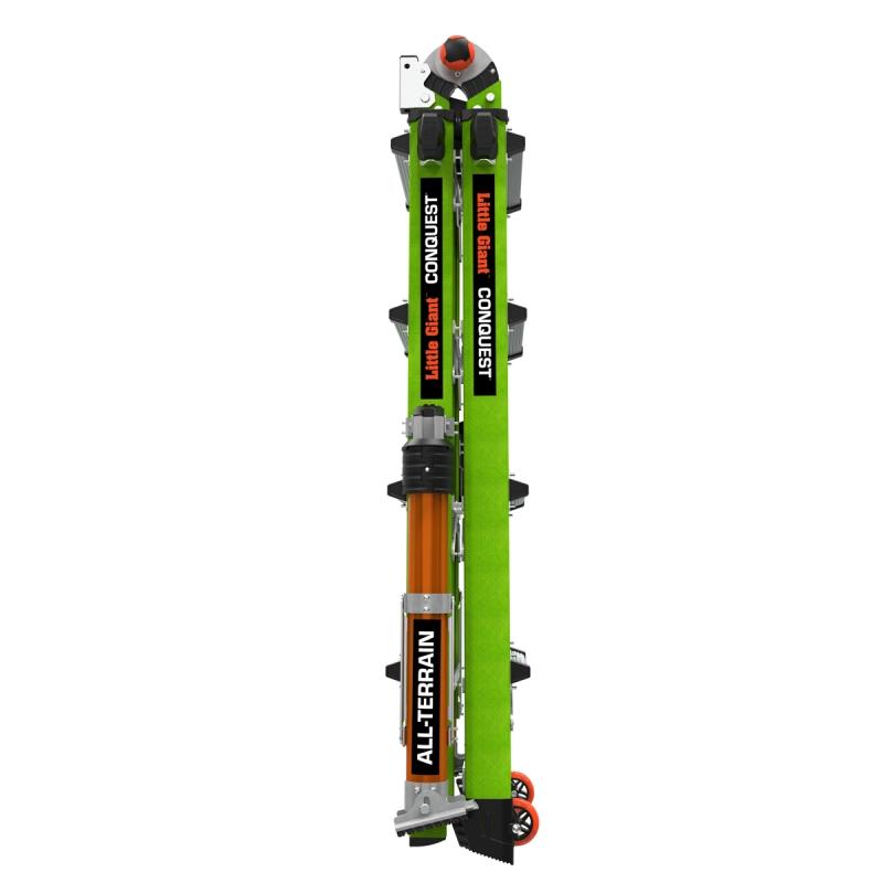 CONQUEST 2.0 All-Terrain Fiberglas-Teleskopleiter Little Gia