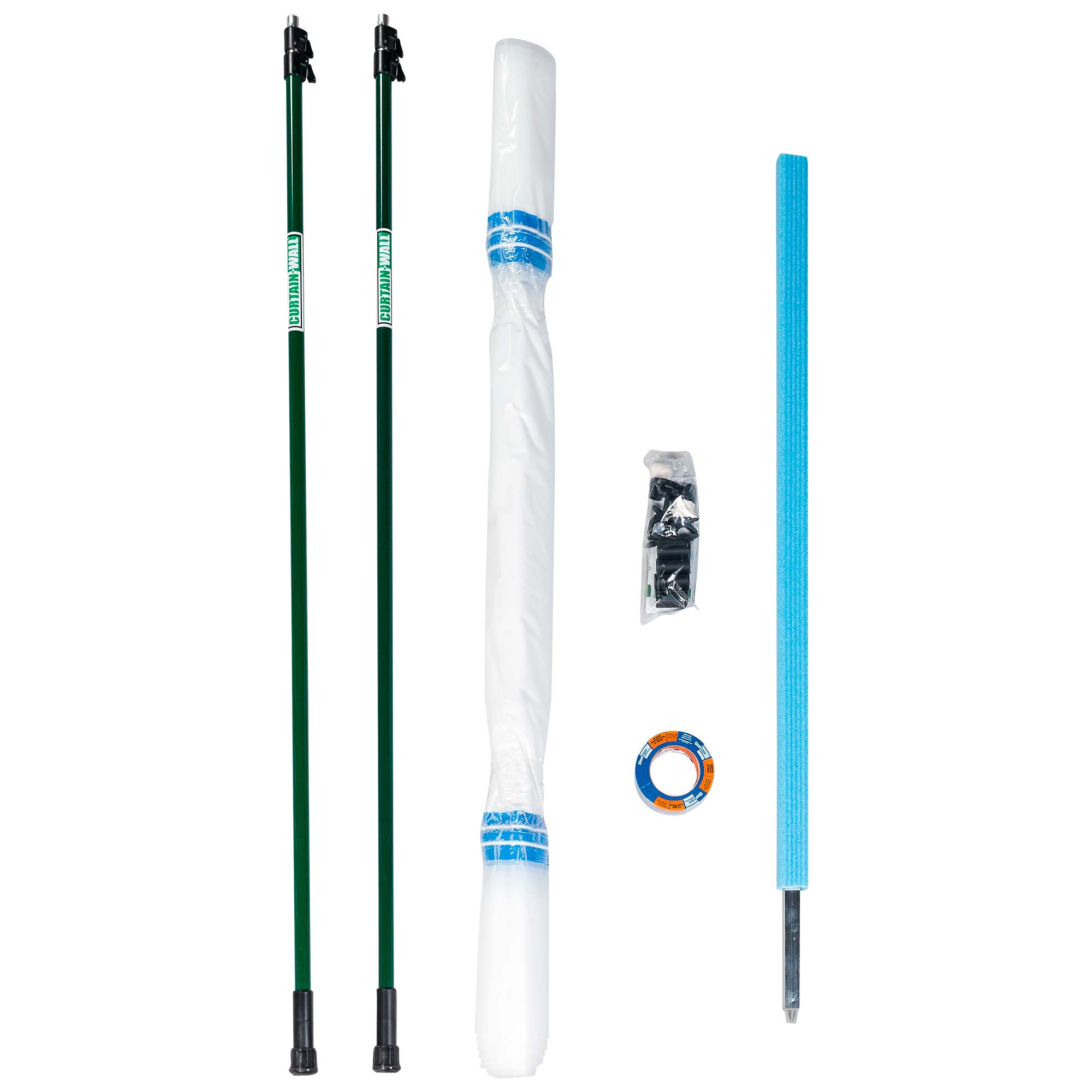 Curtain-Wall Doorkit 1,2 m für Türöffnung in Staubschutzwand