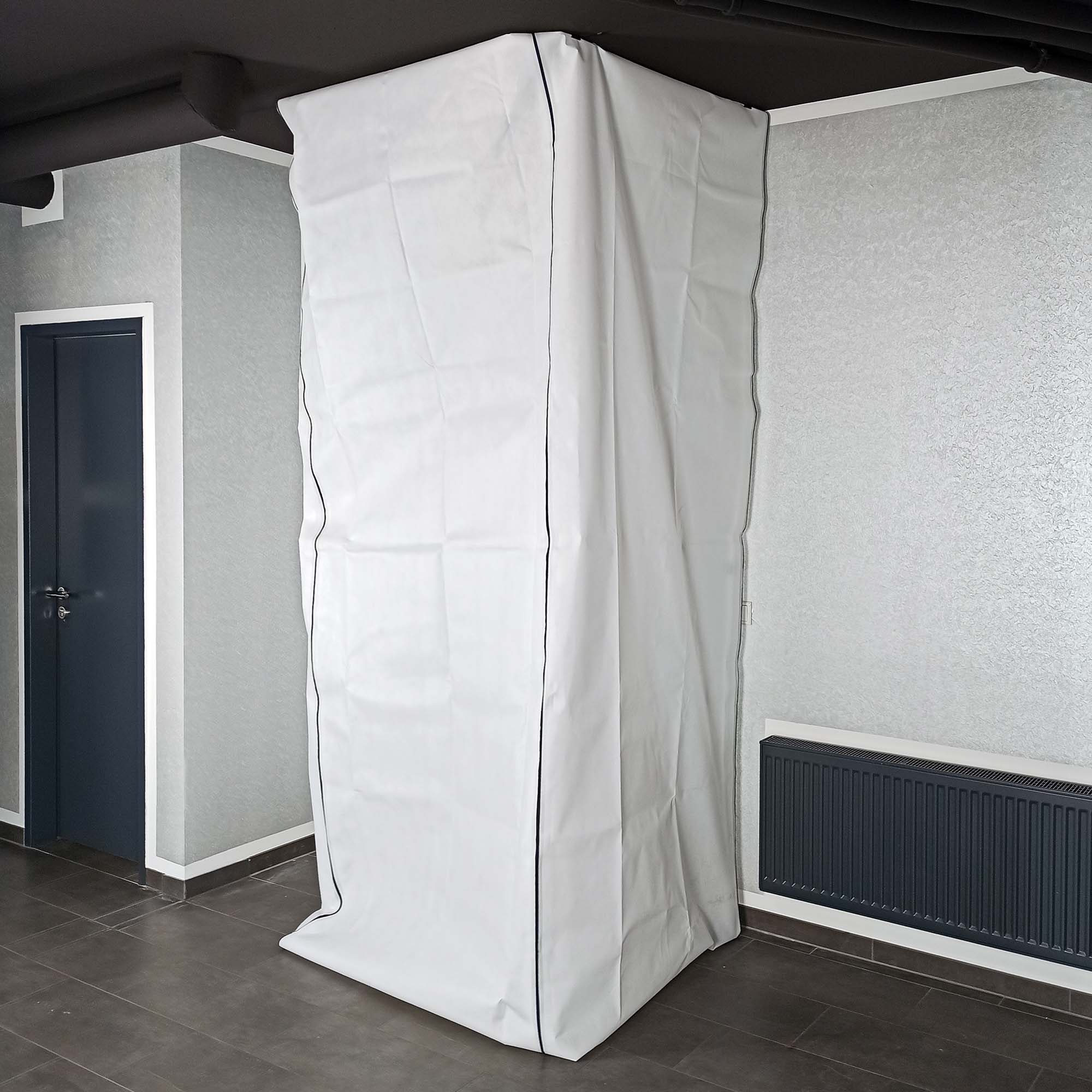 Zero Dust MegaDoor Vlies Staubschutztür-Wand 330 x 330 cm im