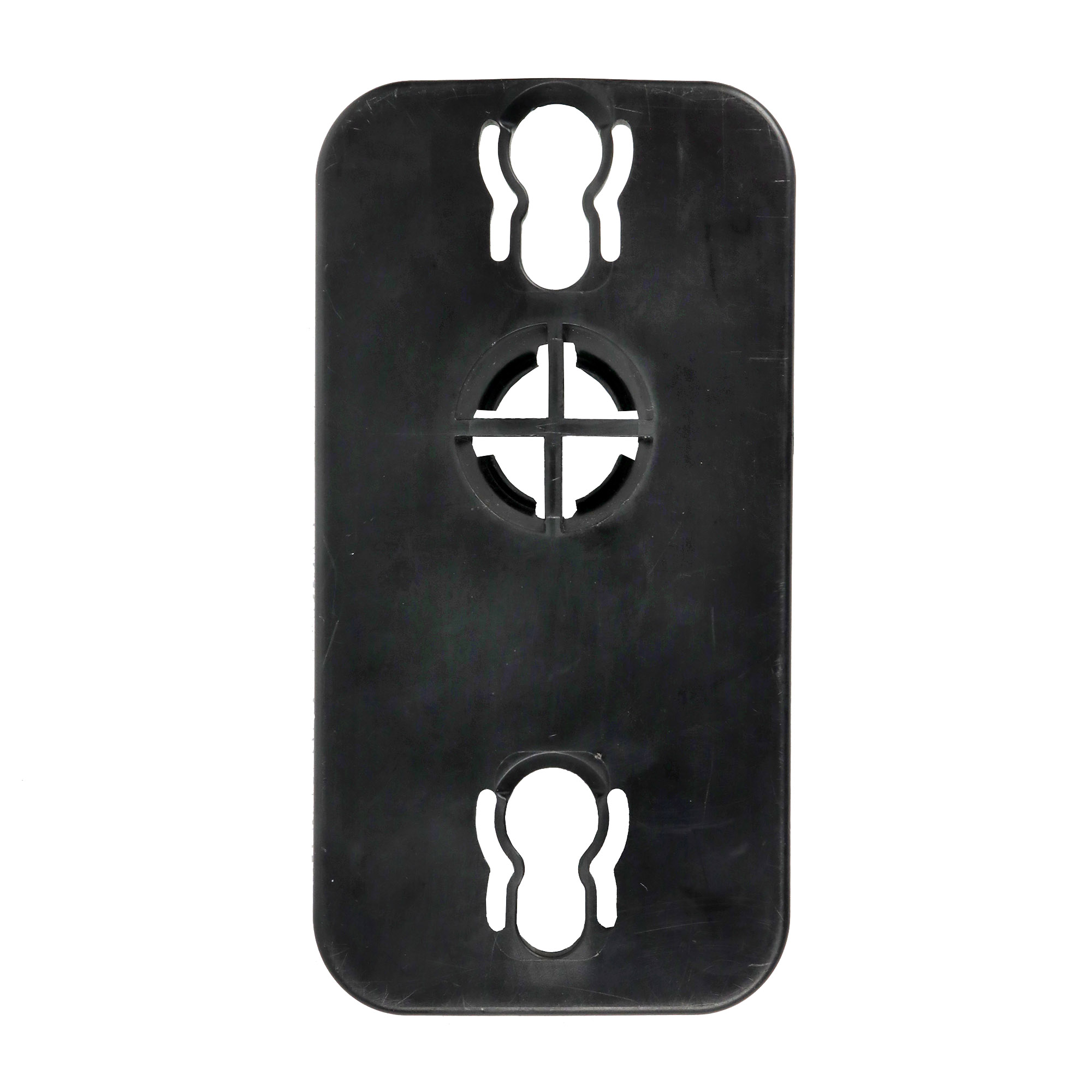 ZipWall Kopfplatte Unterteil schwarz für Teleskopstangen