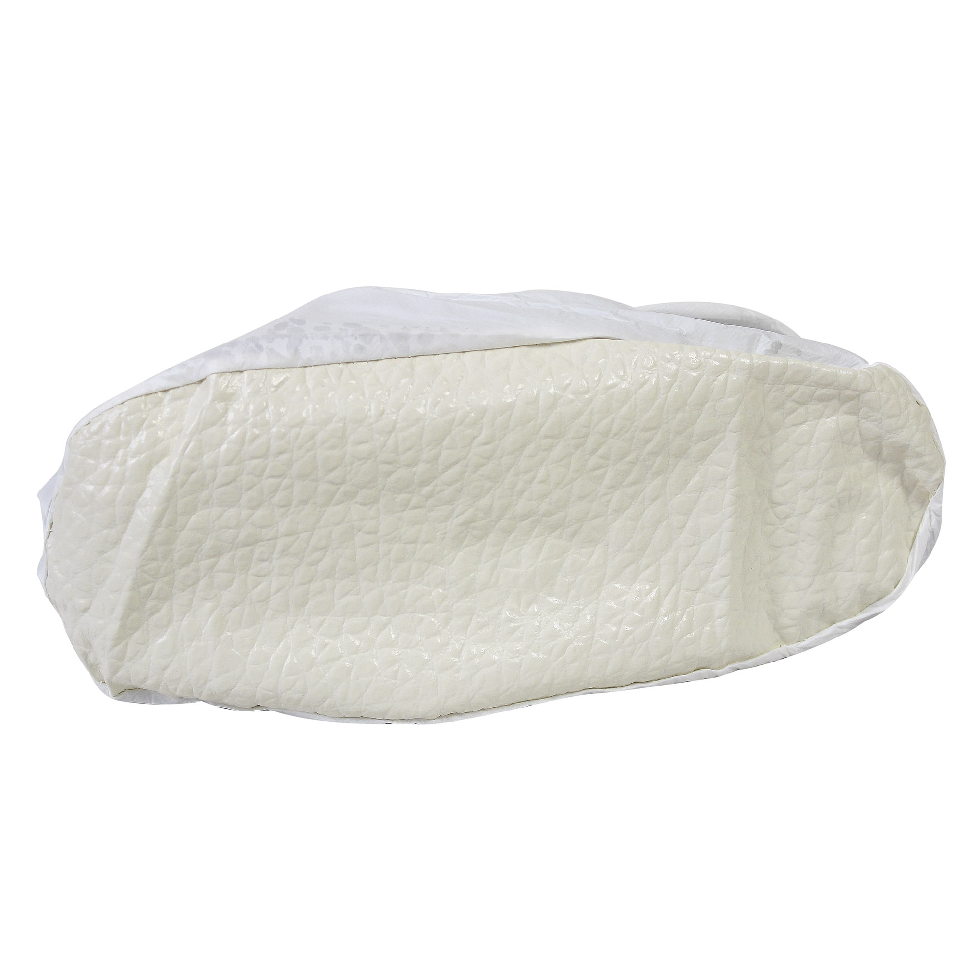 Weißer Zero Dust Überziehschuh mit rutschfester Sohle bis Gr