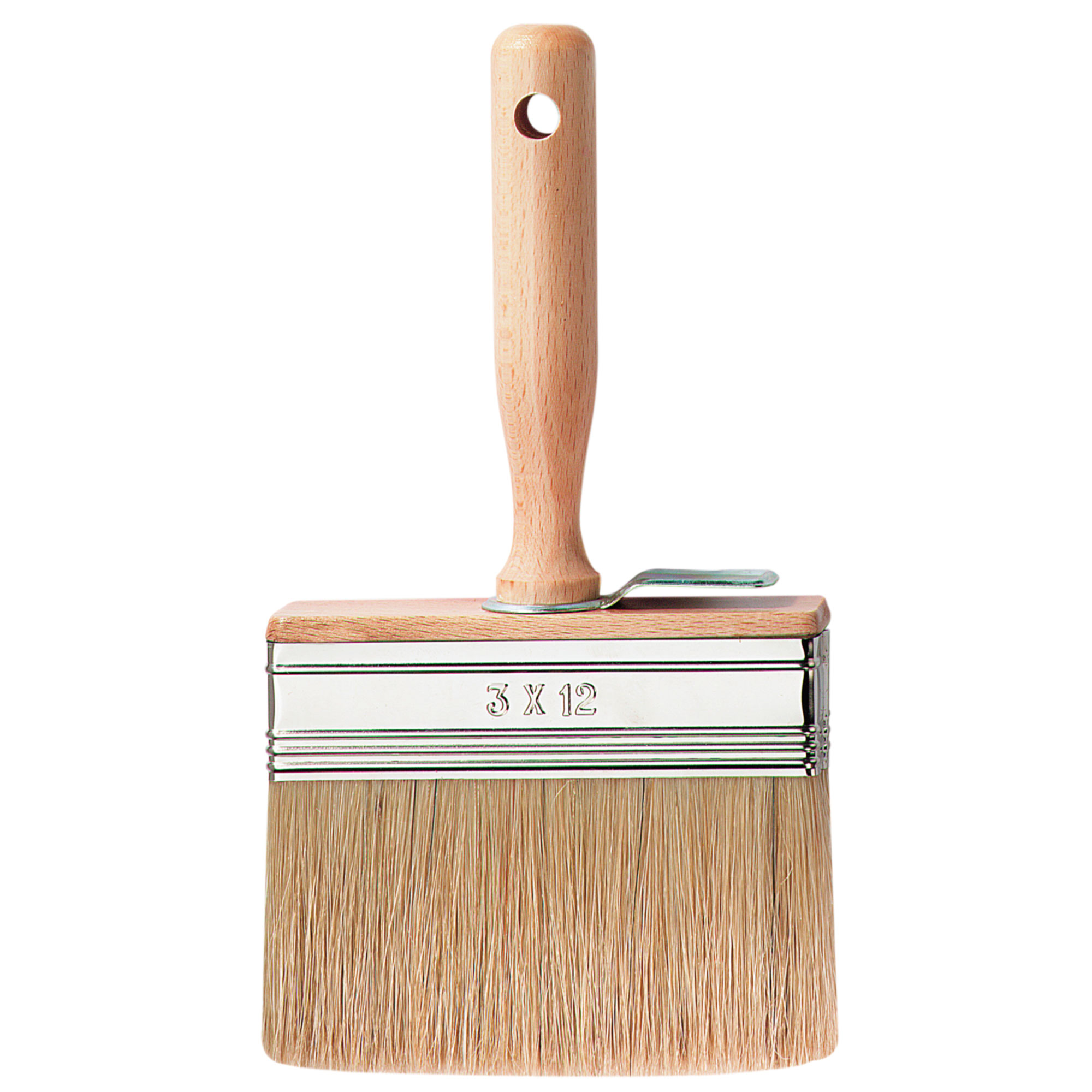 Zero Dust Flächenstreicher 100 x 30mm Naturborsten-Mix hell