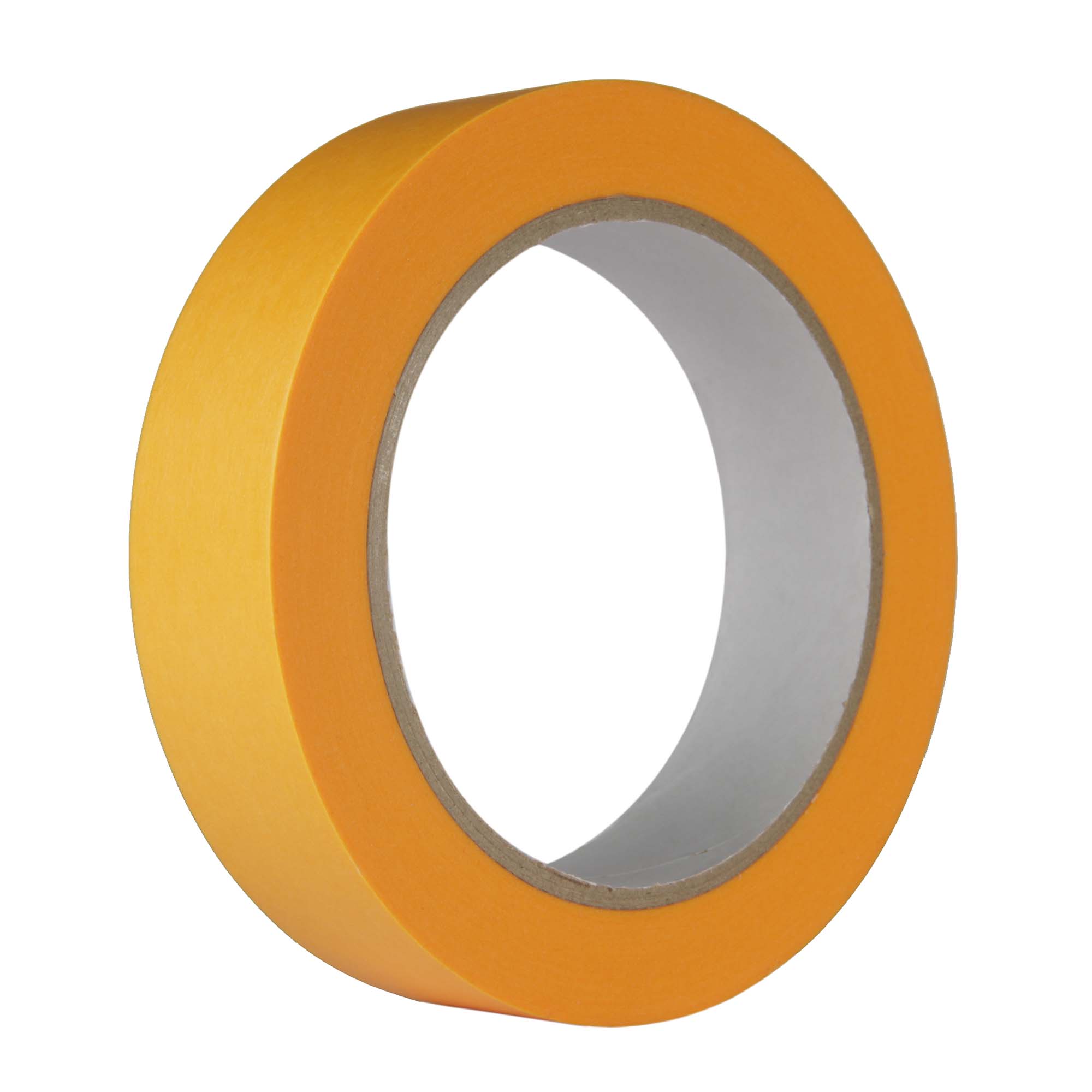 Rolle Goldband Untergrund Klebeband, gelbes Schonklebeband 25 mm x 50 m für saubere Kanten auf empfindlichen Untergründen