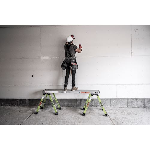 SURE STEP Fiberglas Stufenstehleiter von Little Giant German