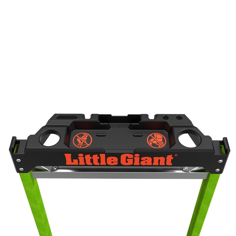 Werkzeugablage der JUMBO STEP PRO Klapptreppe Little Giant
