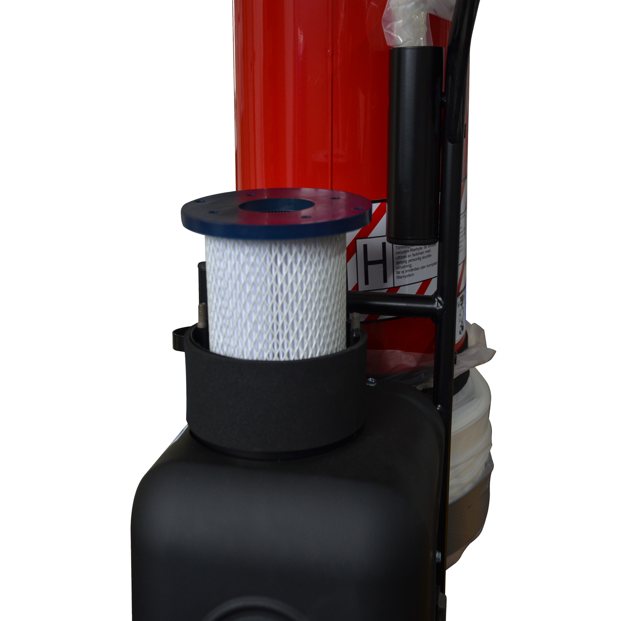 HEPA H13 Filter im Pullman Ermator S13 Staubsauger