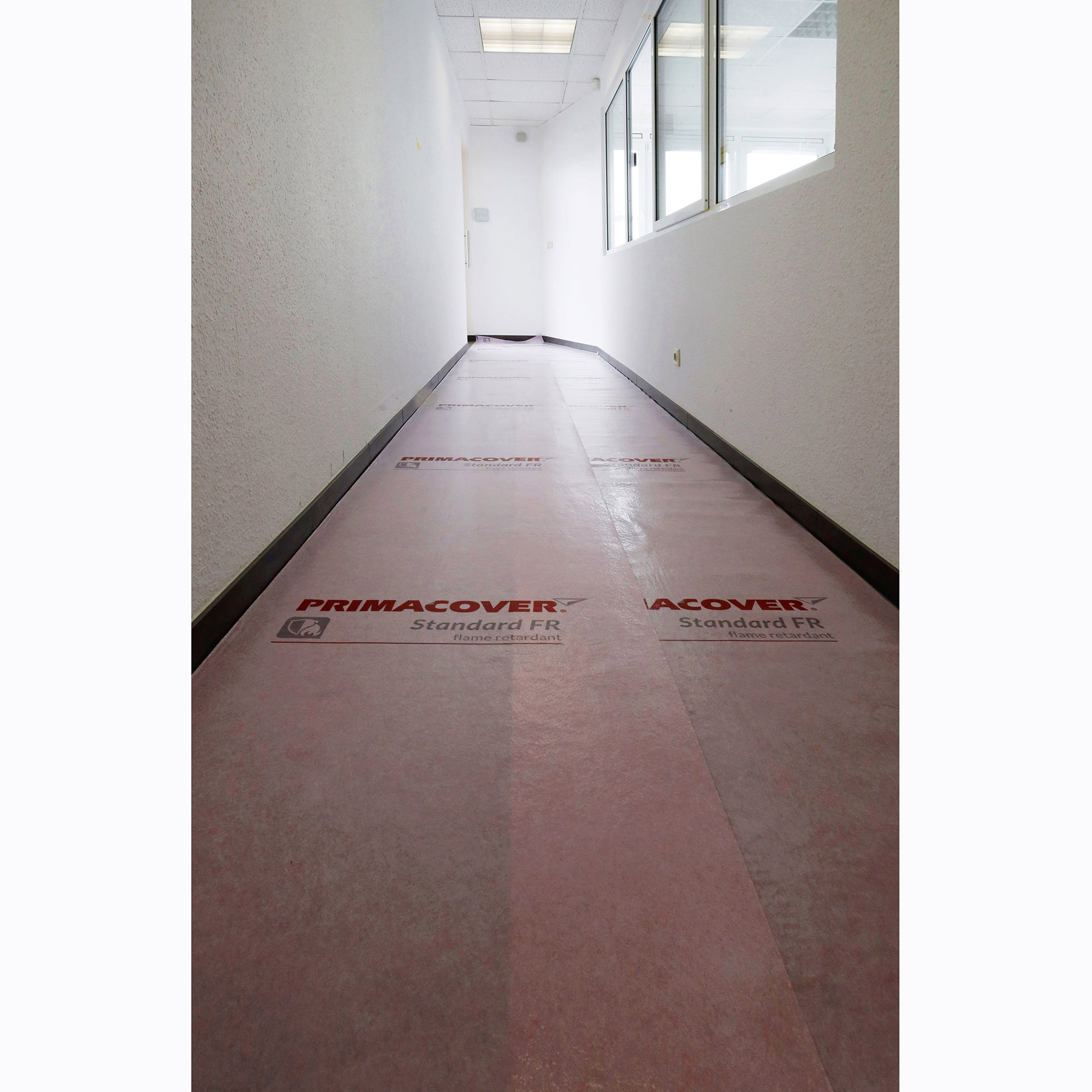 Zero Dust Brandschutzvlies Boden- und Treppenschutz 1x25 m