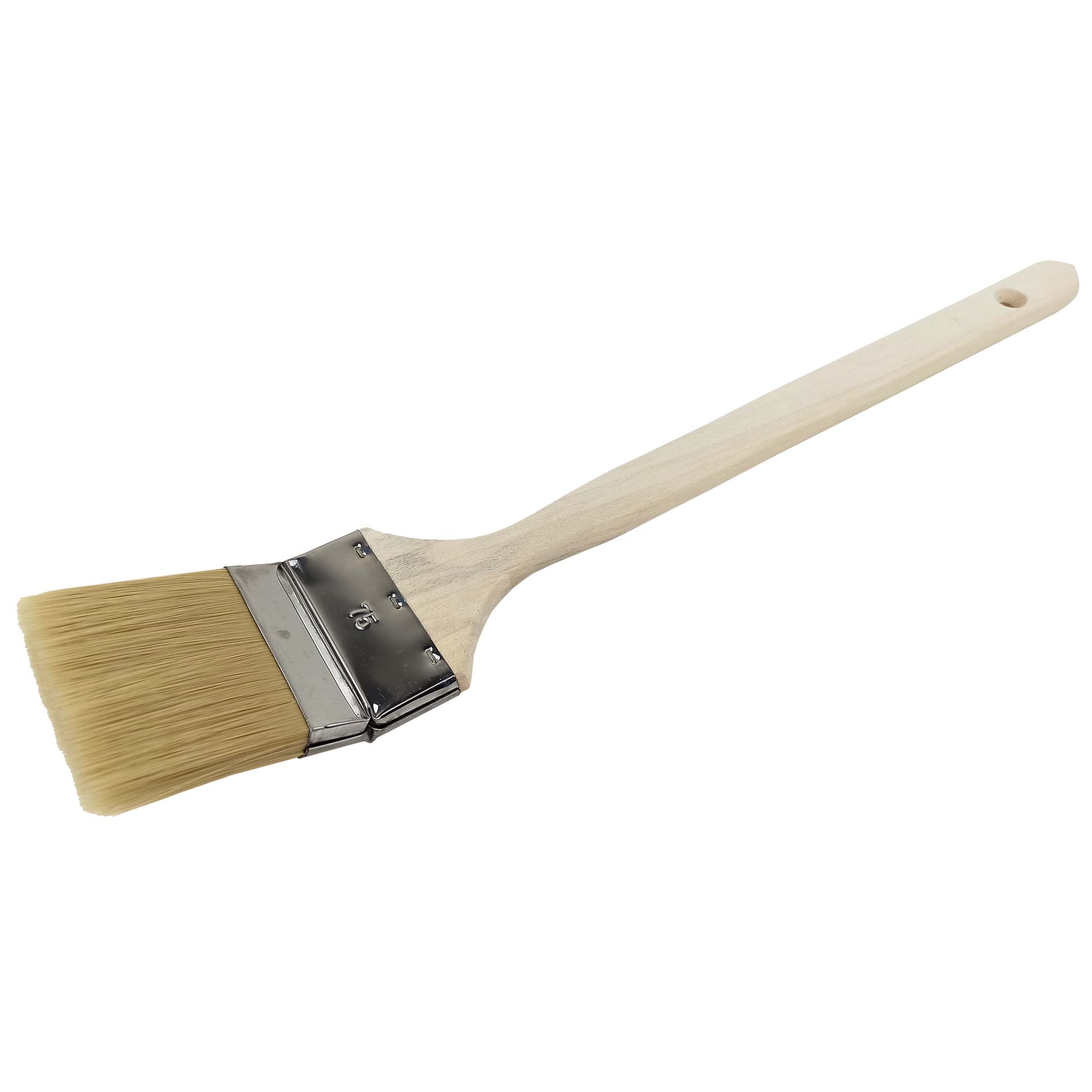 Zero Dust SynteMix Eckenpinsel 75 mm Mixborste mit Holzstiel