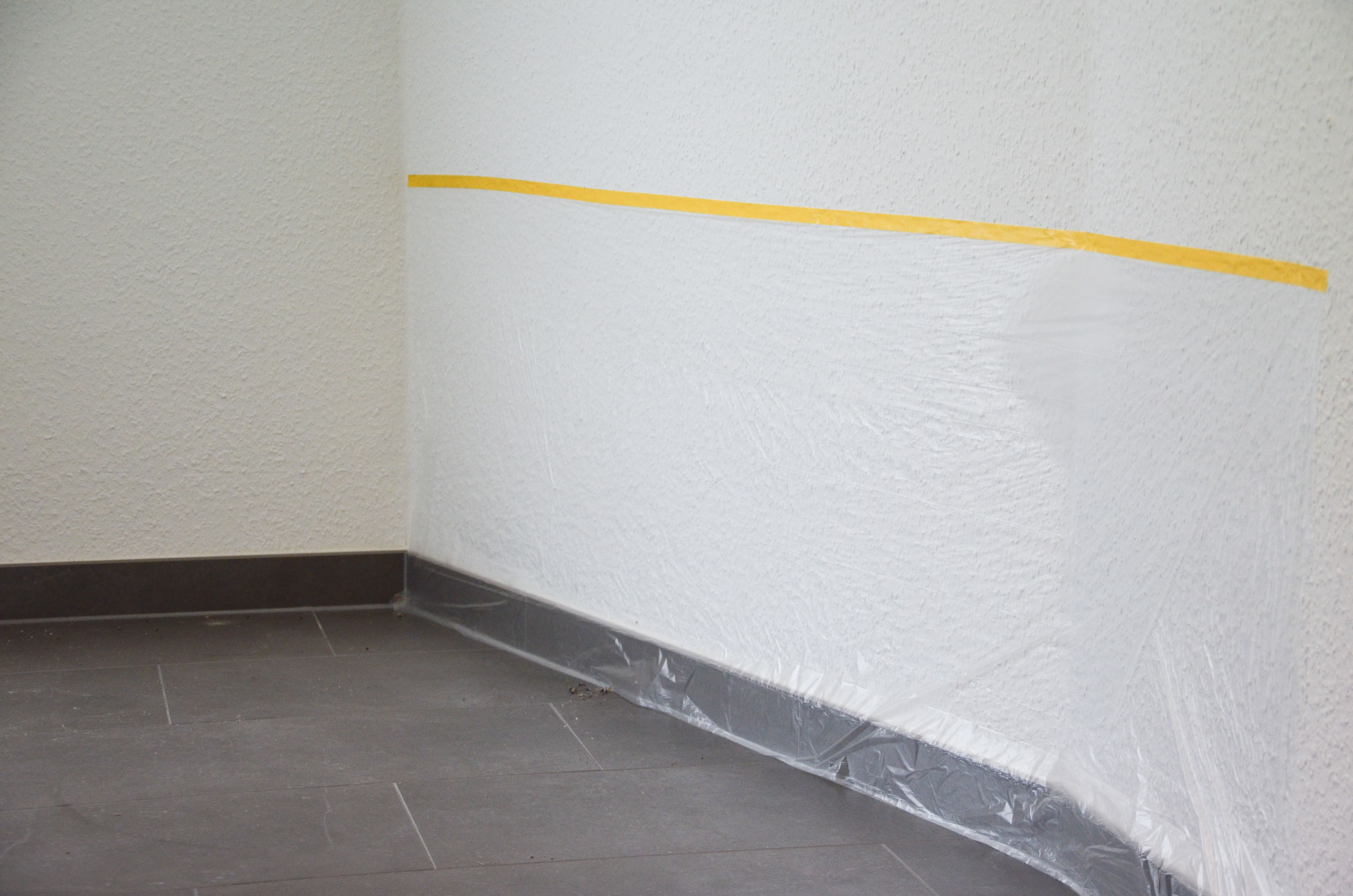 Goldband Washitape mit HDPE Abdeckfolie 2700 mm x 16 m