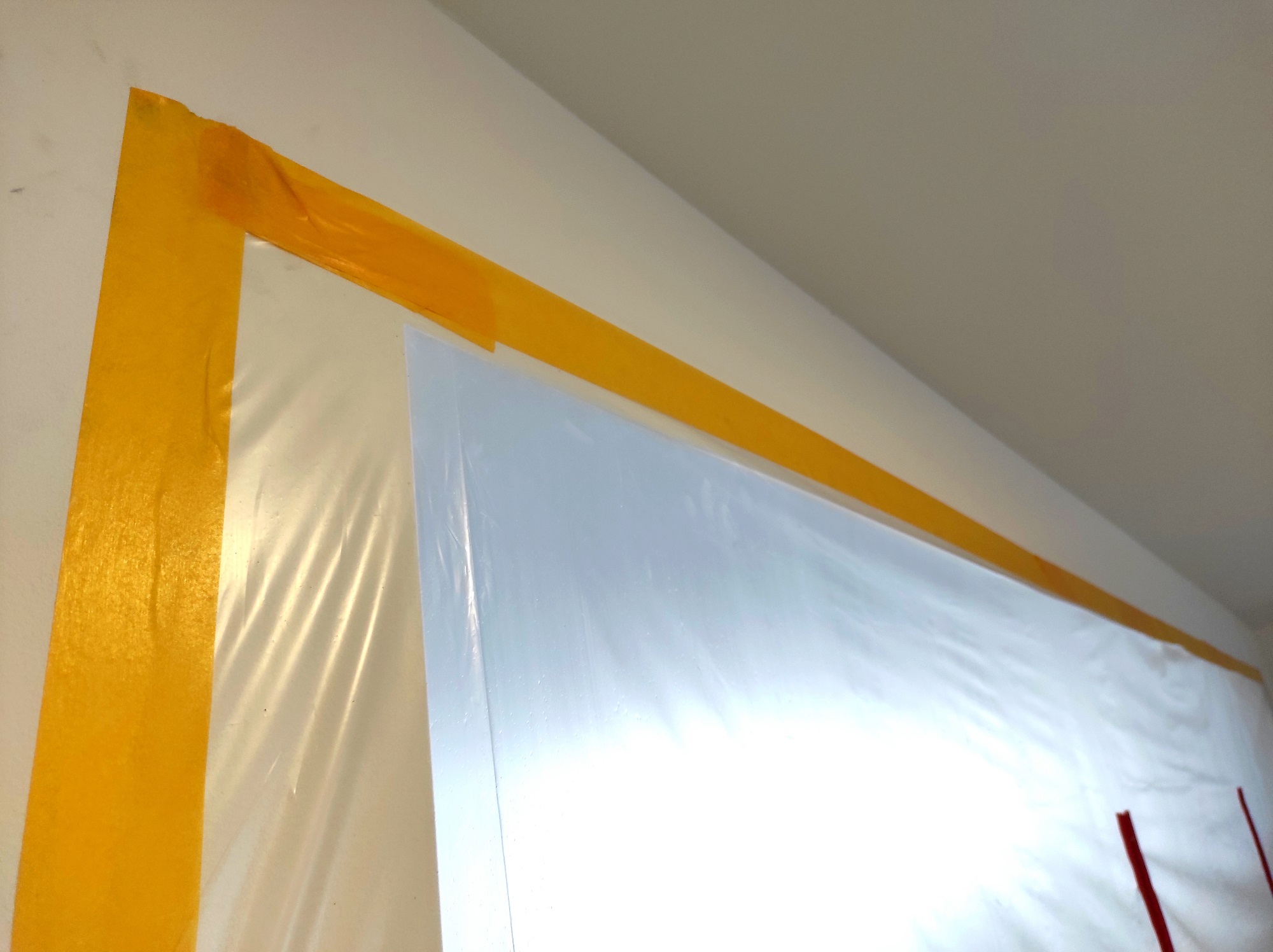 Zero Dust Multi-Staubschutztür breiter Durchgang 4x2,5 m