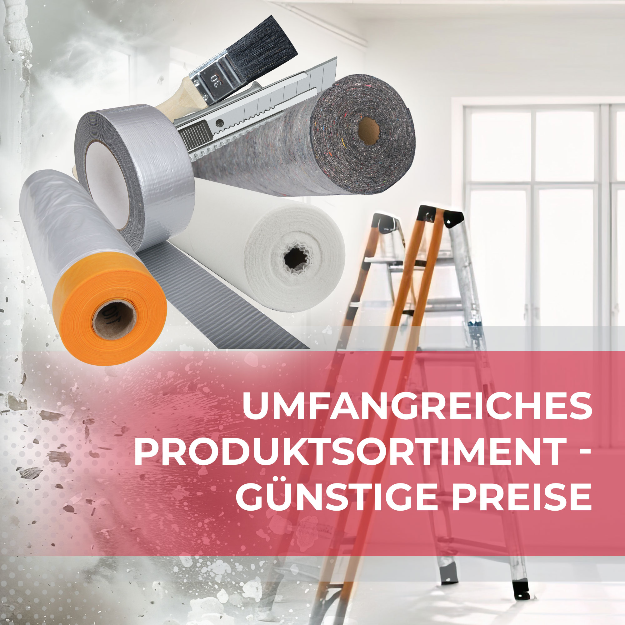 Zero Dust Taperoller Klebebandabroller mit Verlängerung für