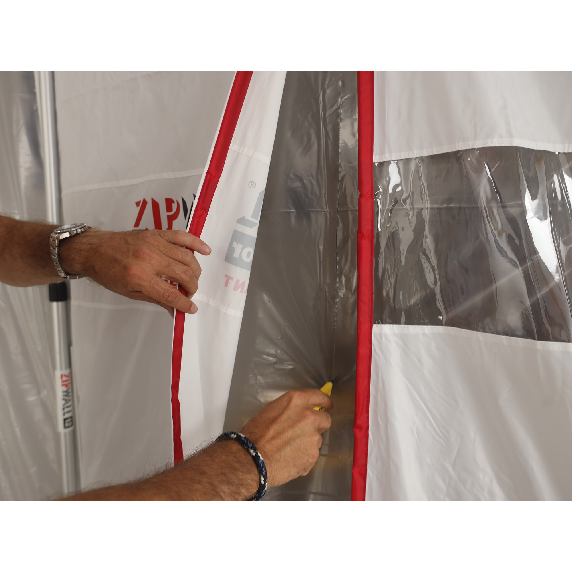 ZipWall Magnet Staubschutztür Nylon mit Magnetverschluss