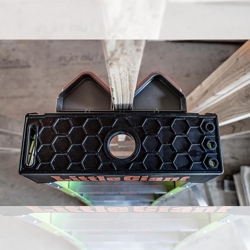 KING KOMBO 3-in-1 Fiberglasleiter mit Wall Pad von Little Gi