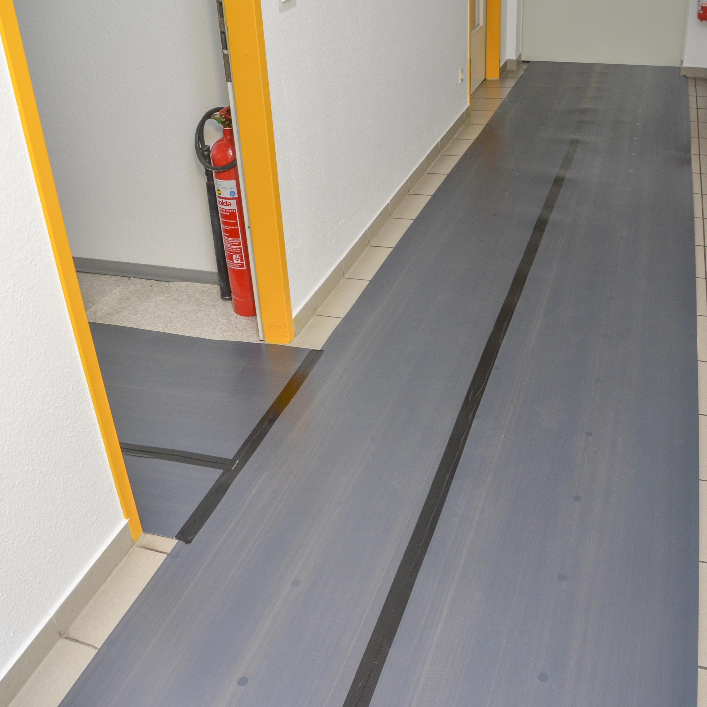 Grau PE-beschichtete Zero Dust Abdeckpappe als Bodenabdeckun