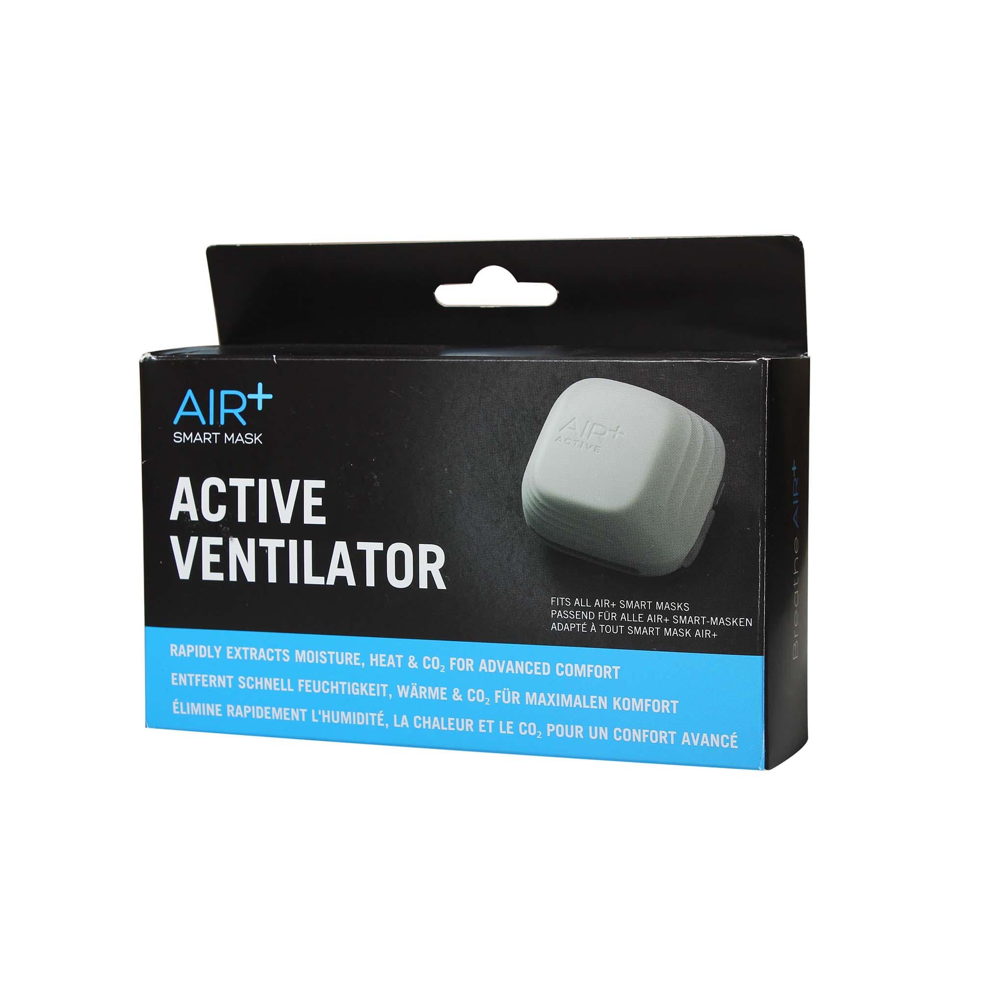 Zero Dust AIR+ Active Mini-Lüfter für FFP2 FFP3 Feinstaubmas