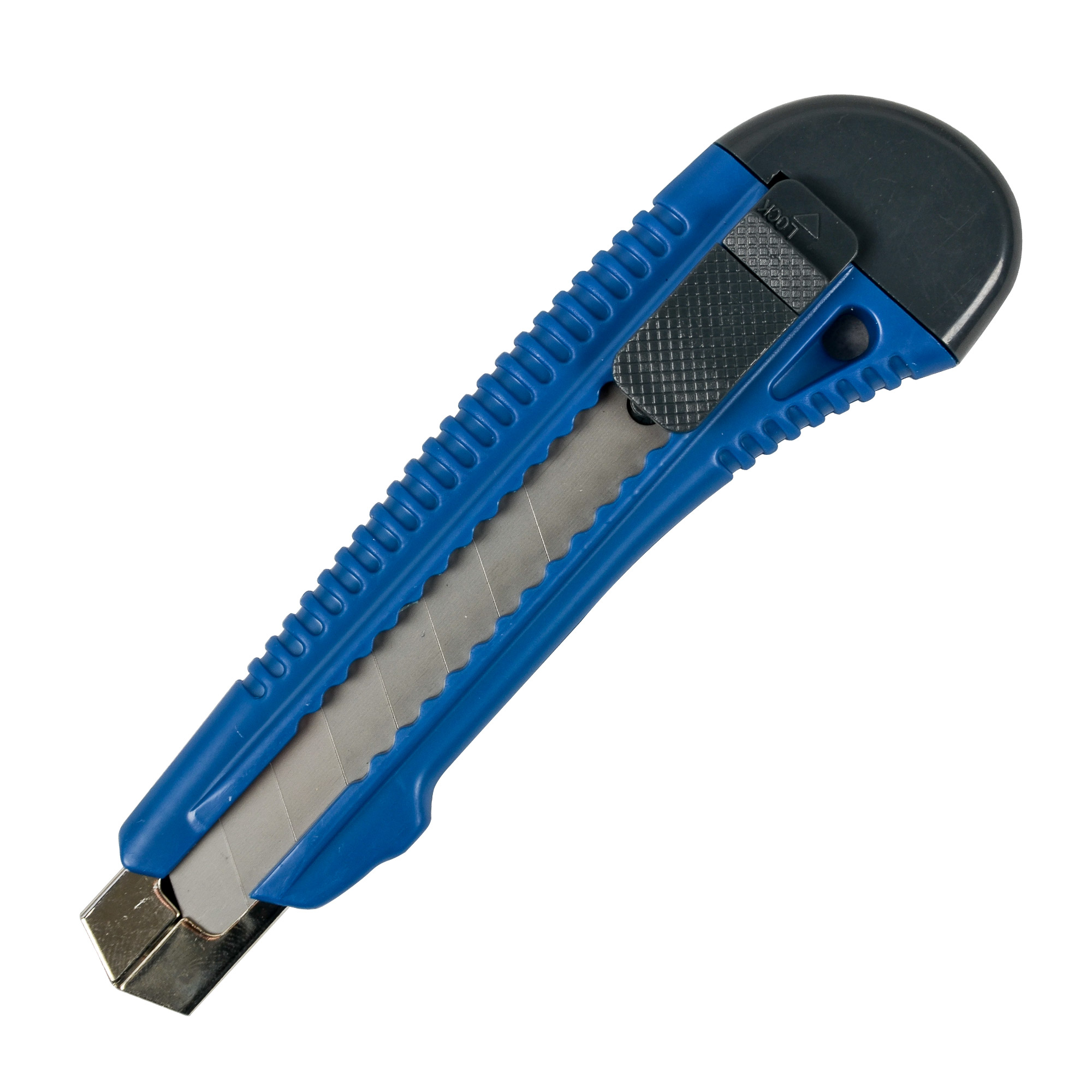 Abbrechmesser 18 mm aus Kunststoff mit Metallführung