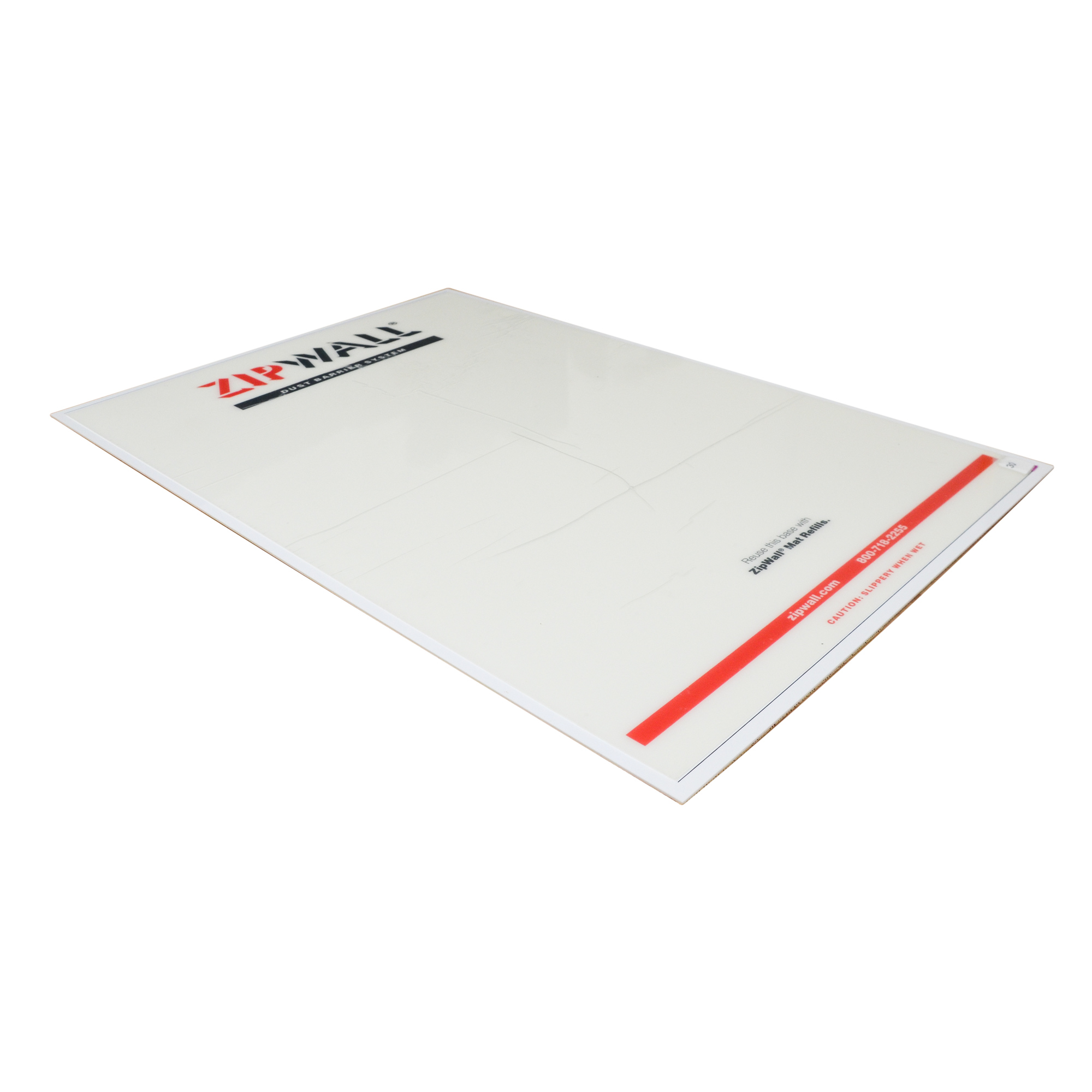 ZipWall Schmutzschleuse Schmutzfangmatte mit 30 Klebefolien