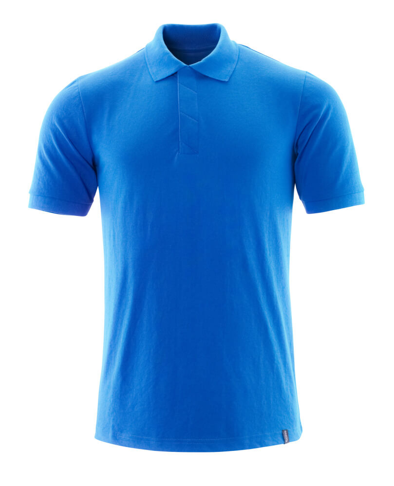 MASCOT® CROSSOVER Polo-Shirt in Azurblau, Größe 2XLONE, kurzärmeliges Workwear-Poloshirt für professionelle Arbeitsbekleidung