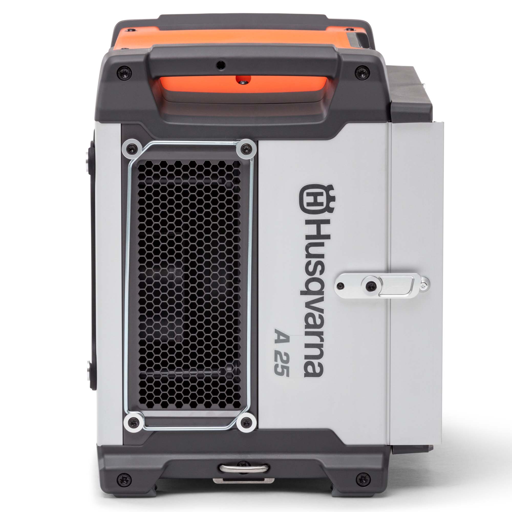 Husqvarna A25 Bau-Luftreiniger mit HEPA 13 Filter Seitenansi