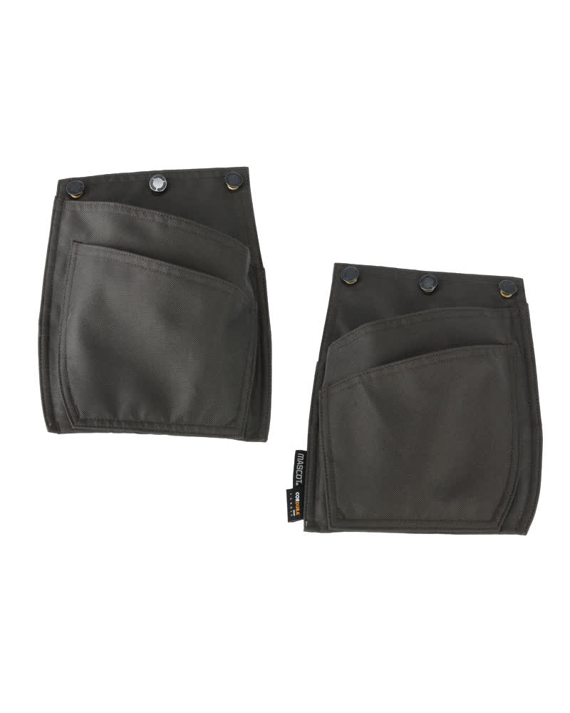 MASCOT® COMPLETE Hängetaschen in Dunkelanthrazit, robustes Zubehör ONE zum Anknöpfen an Arbeitskleidung für zusätzlichen Stauraum