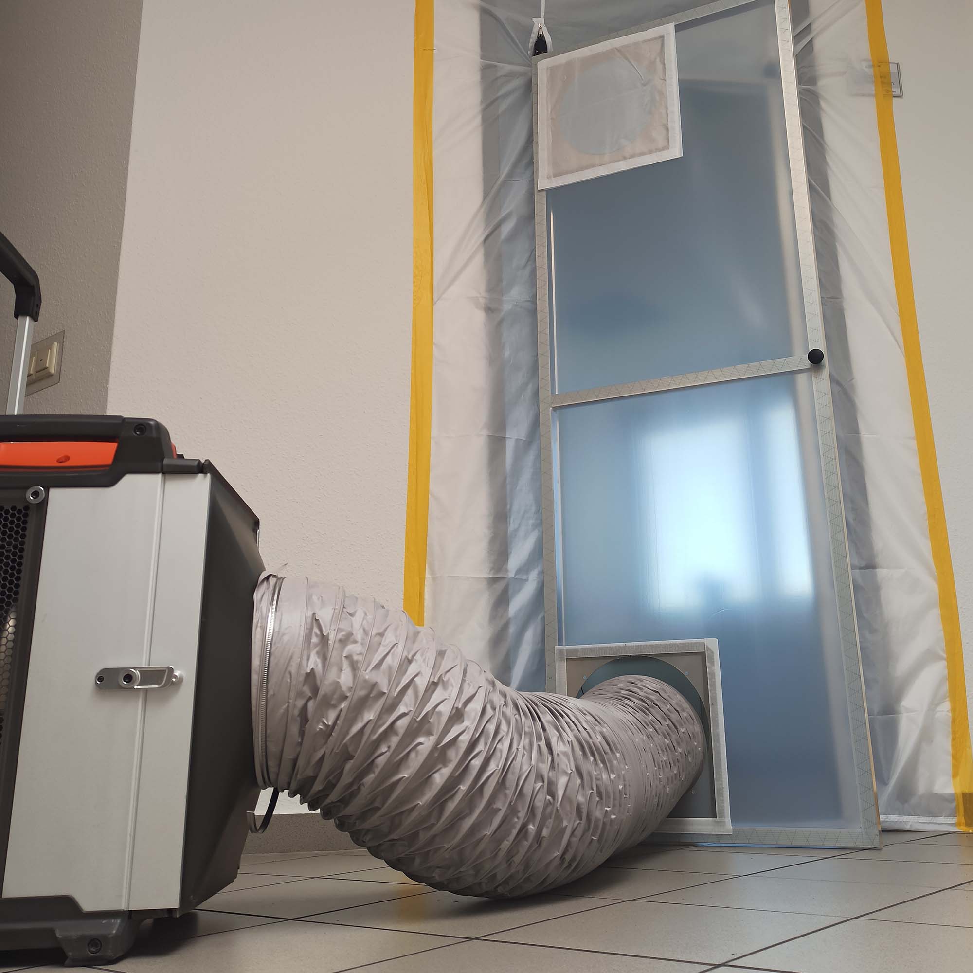 Flexibler Ansaugschlauch 6 m Ø 254 mm am Husqvarna A45