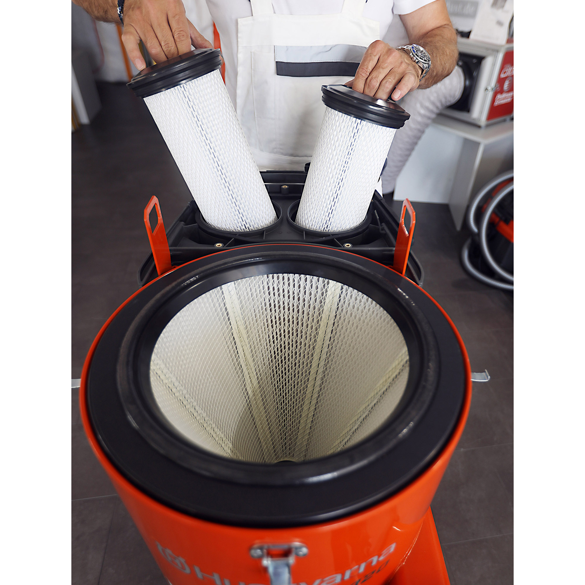 HEPA H13 Ersatzfilter für Husqvarna DE120 Staubsauger