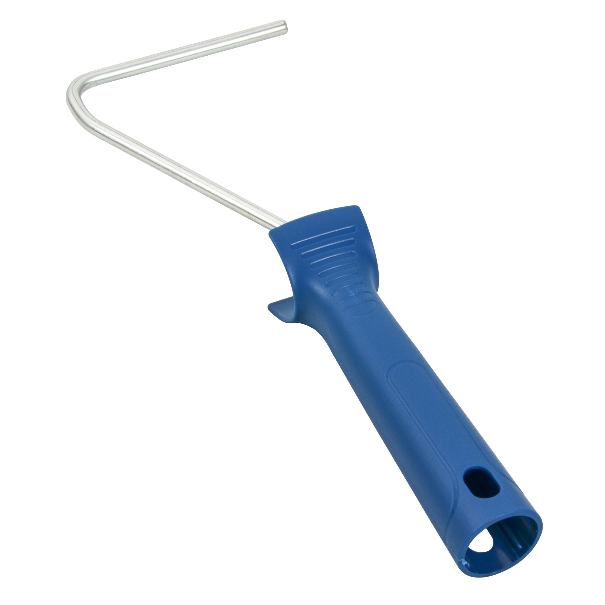 Blauer Bügel für 10-16 cm Farbwalzen, telestabfähig, 39 cm