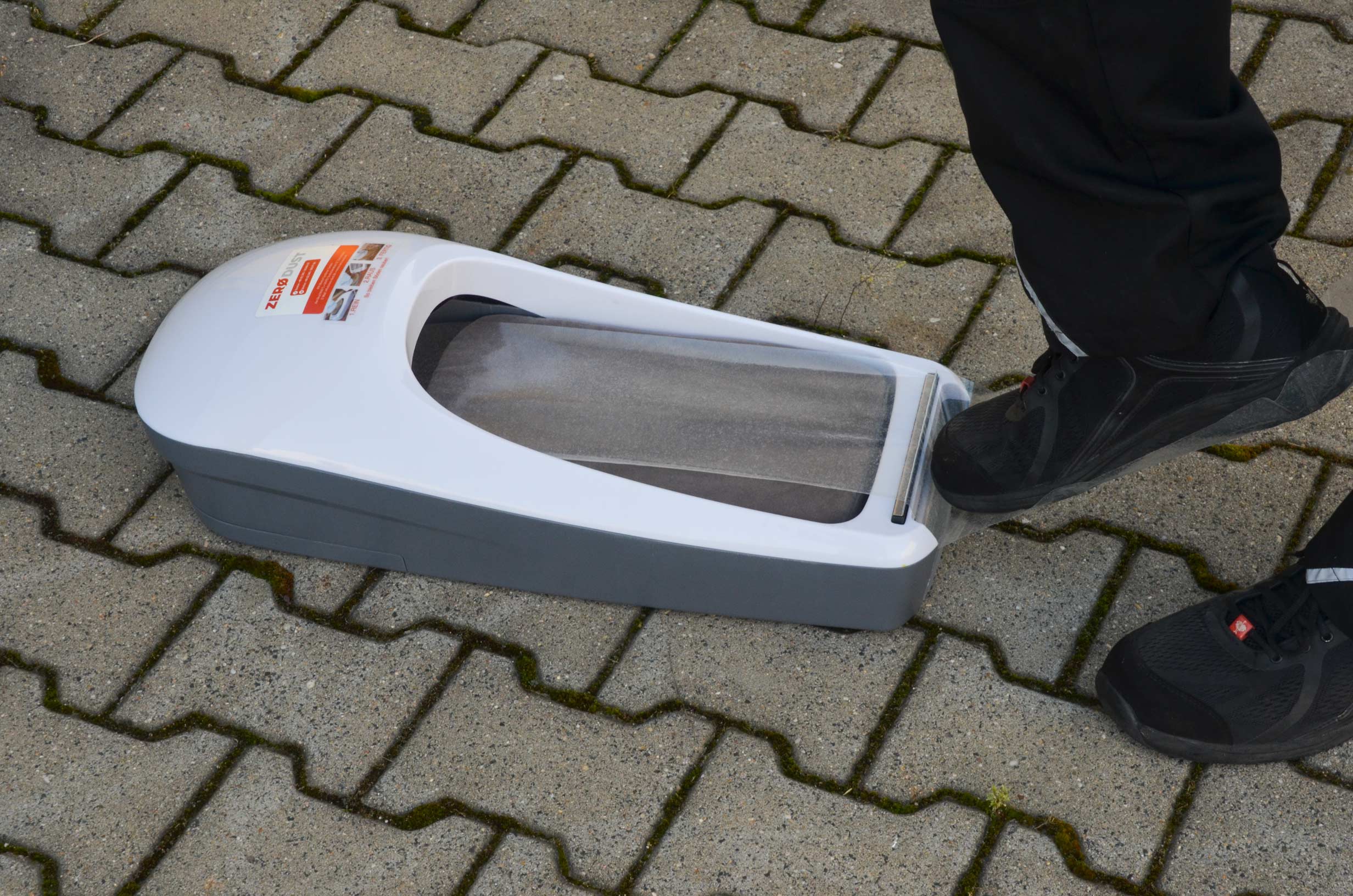 Zero Dust Schuhschleuse Folienspender für Folien-Überschuhe