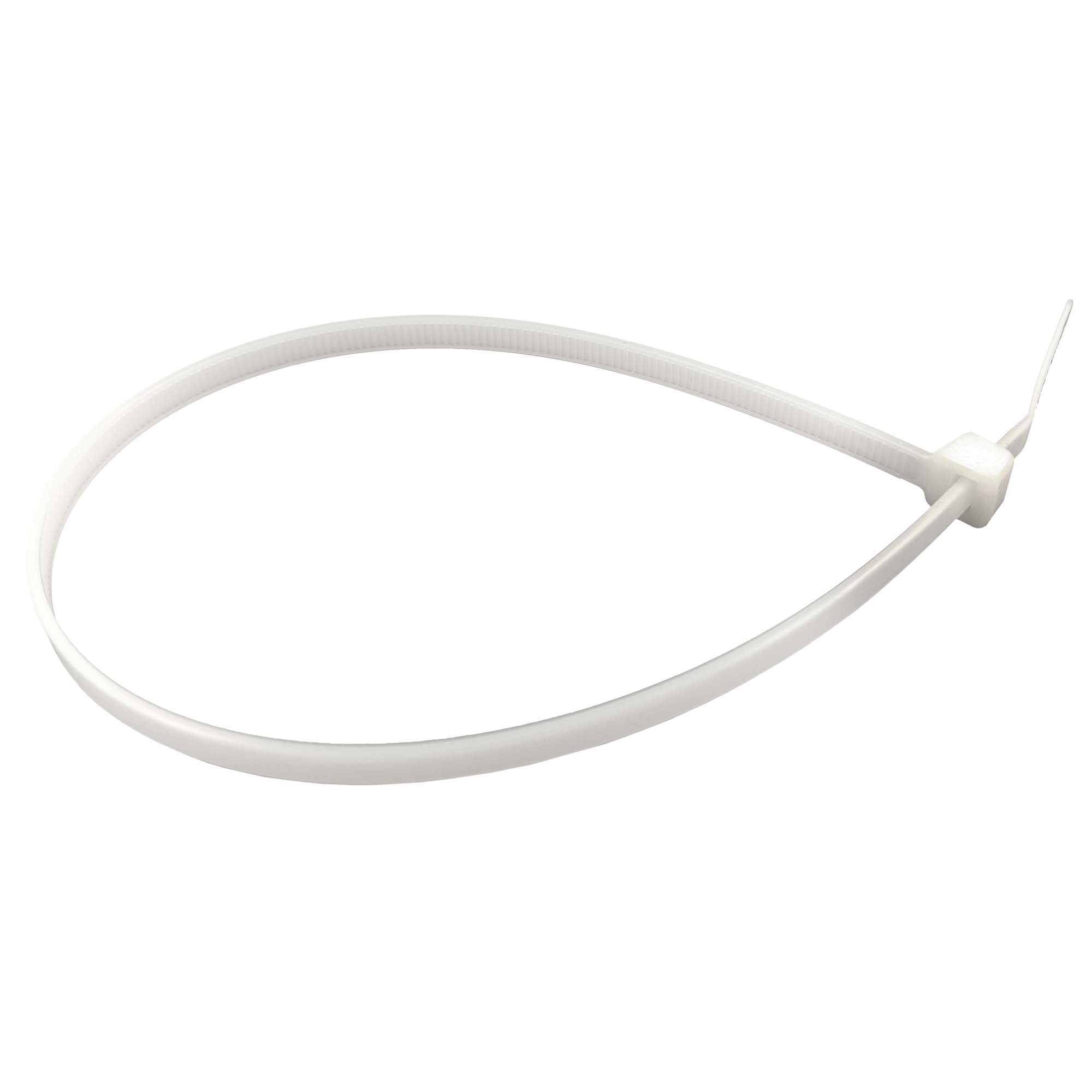 Kabelbinder aus Nylon naturfarben 4,8 x 300 mm von Zero Dust